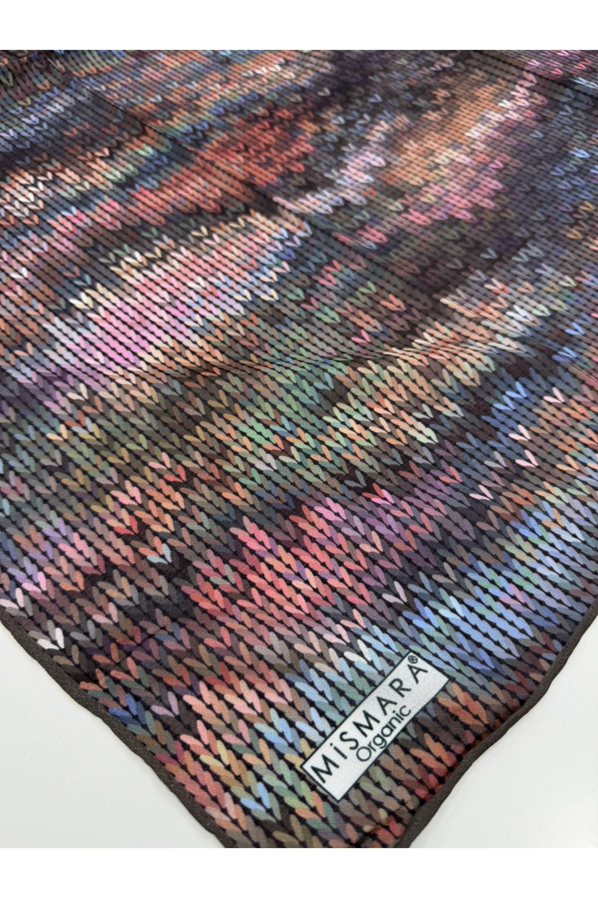 Örgü Desen Organik  Eşarp 