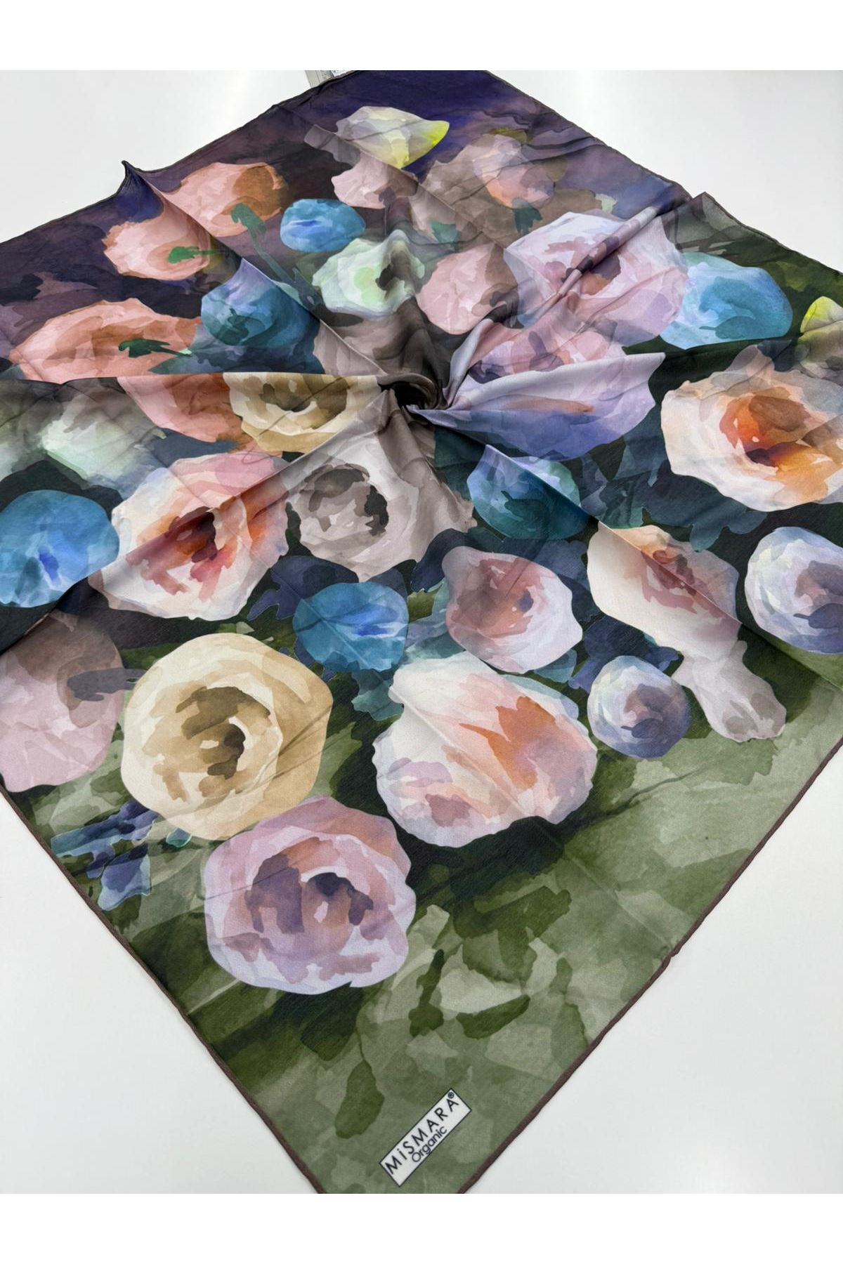 Rose Desen Organik  Eşarp   