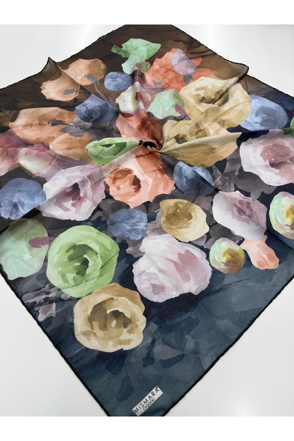 Rose Desen Organik  Eşarp    