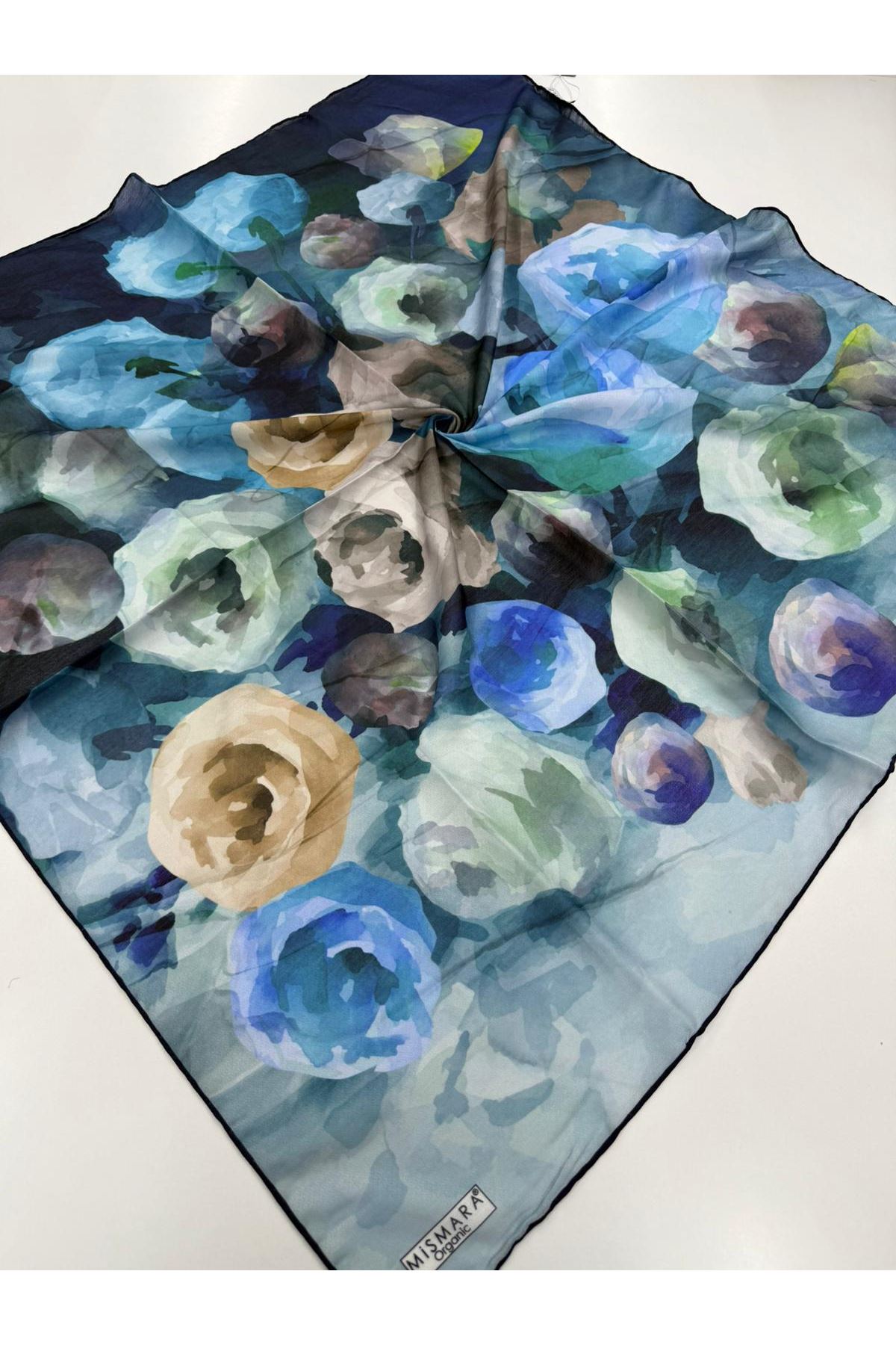 Rose Desen Organik  Eşarp 