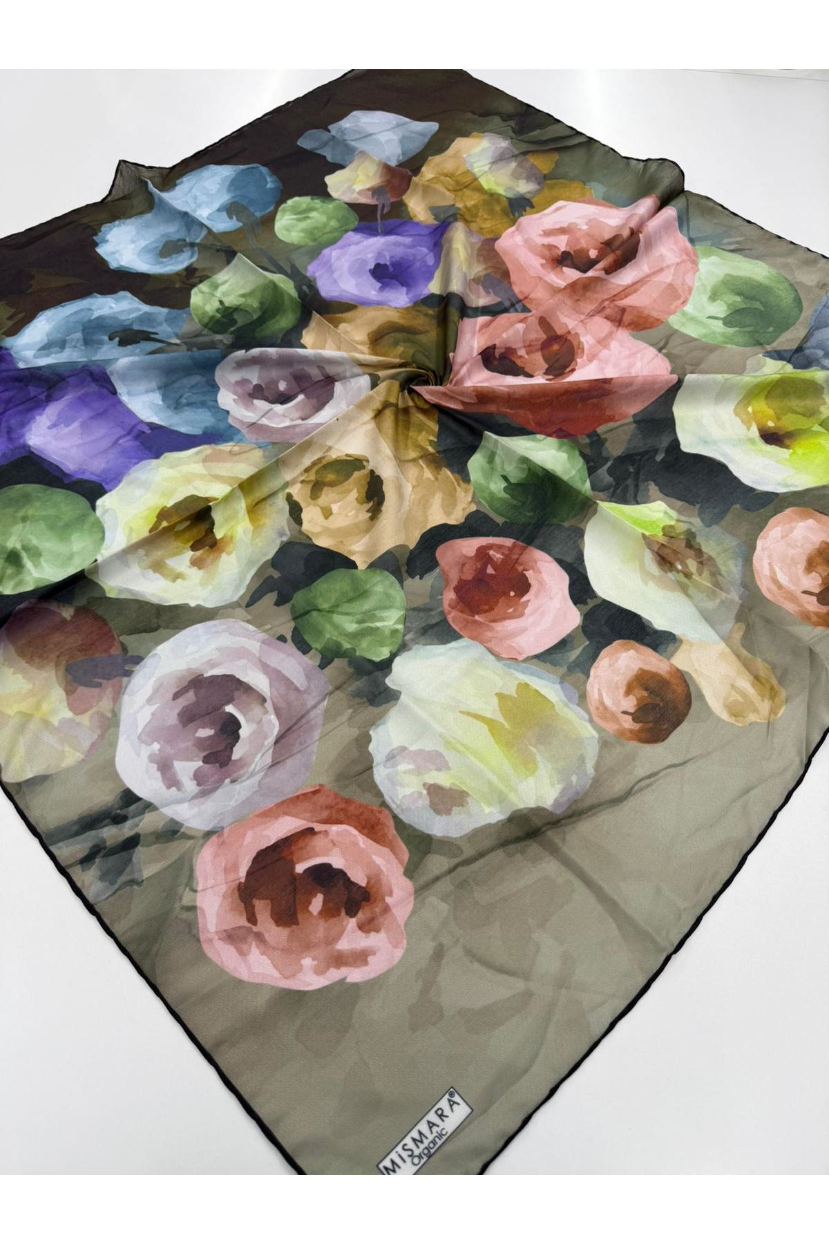 Rose Desen Organik  Eşarp 