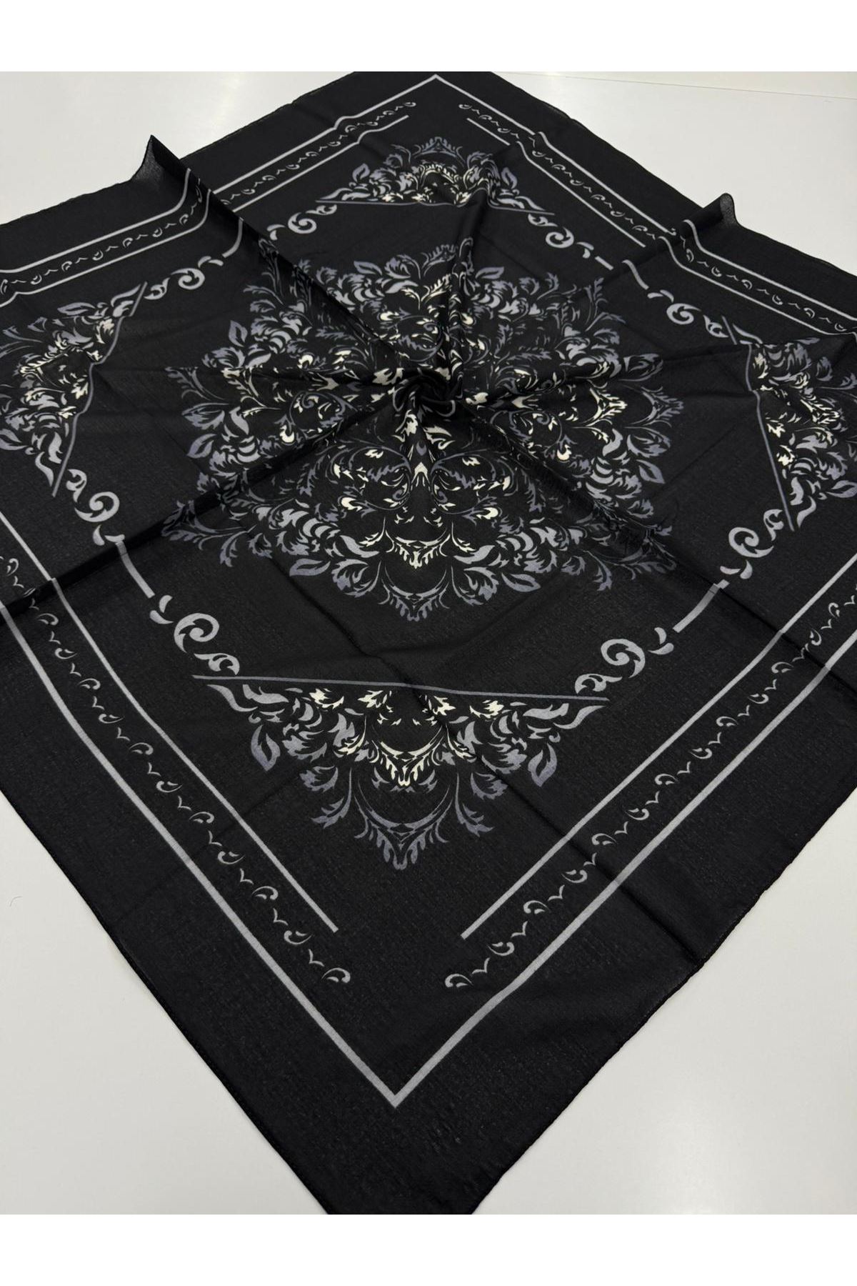 Şehrazat Desen Naturel Eşarp 