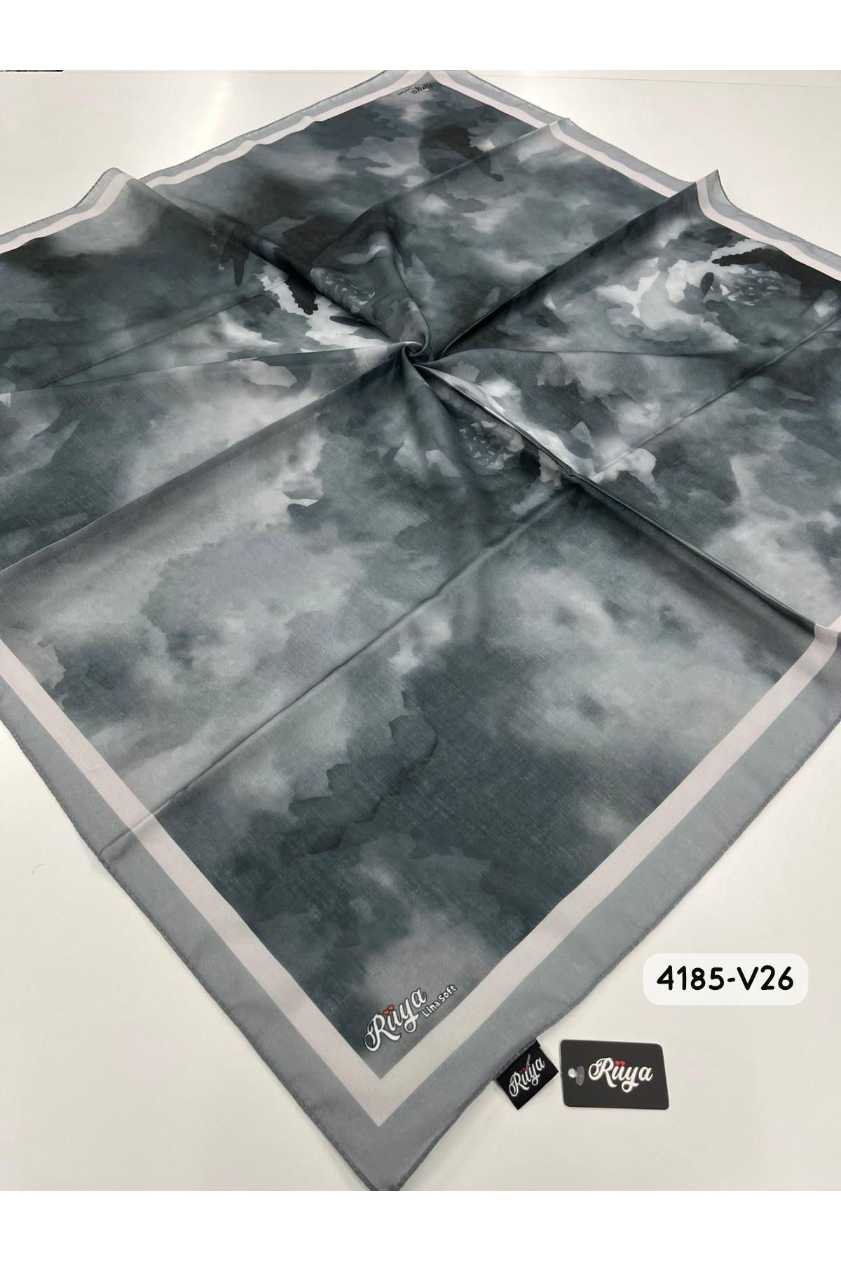 Rüya Lina Rose Desen Soft Eşarp Kod: 4185 - V26