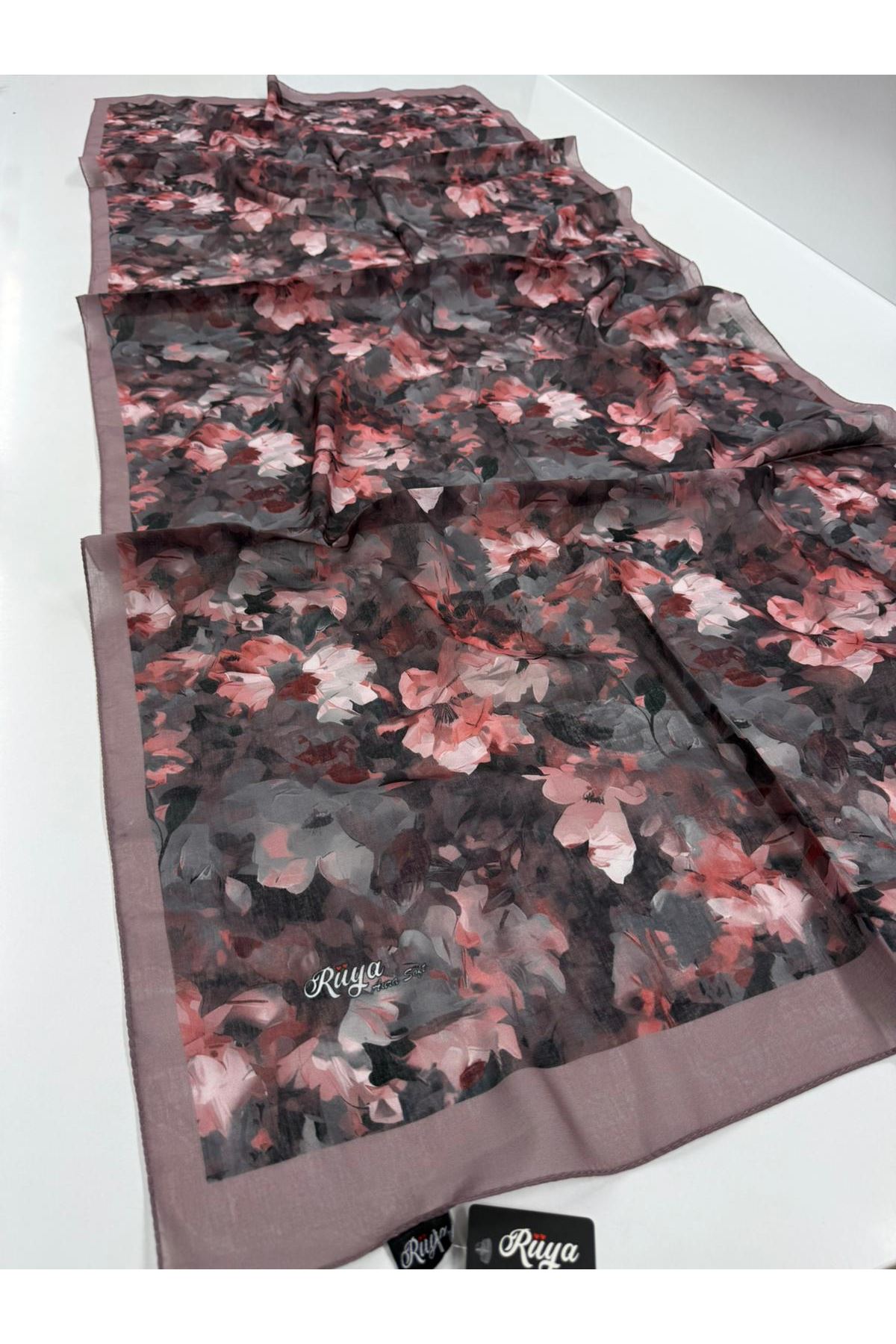 Batik Çiçek Desen Rüya Aura Soft Şal 