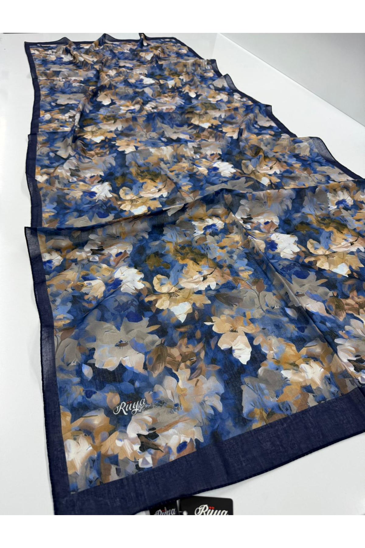 Batik Çiçek Desen Rüya Aura Soft Şal 