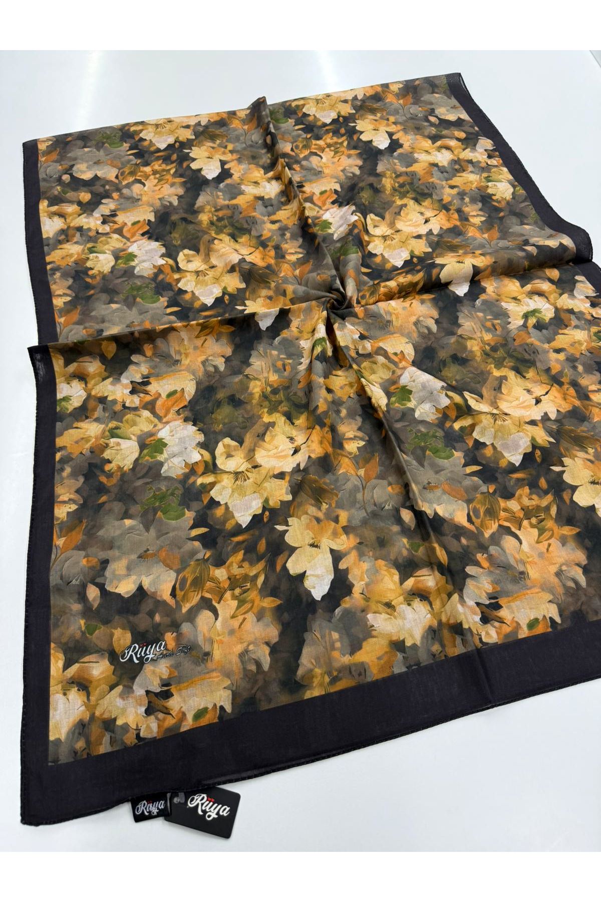 Batik Çiçek Desen Rüya Aura Soft Şal  