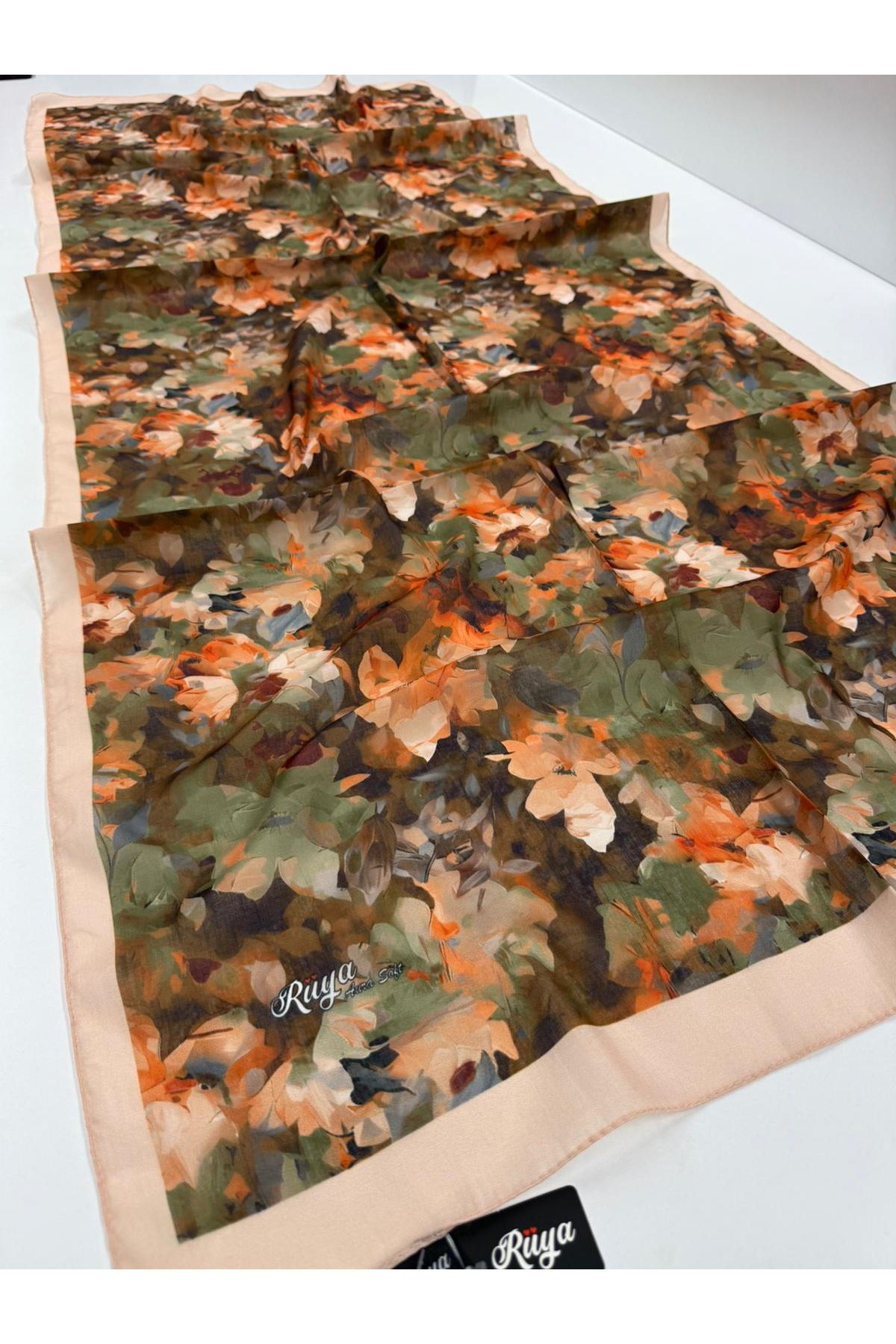 Batik Çiçek Desen Rüya Aura Soft Şal