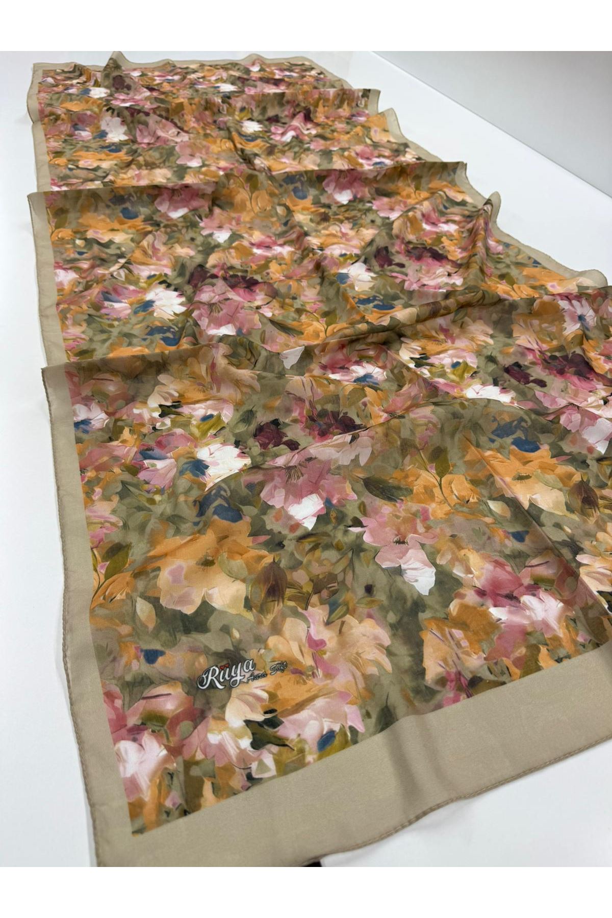 Batik Çiçek Desen Rüya Aura Soft Şal 