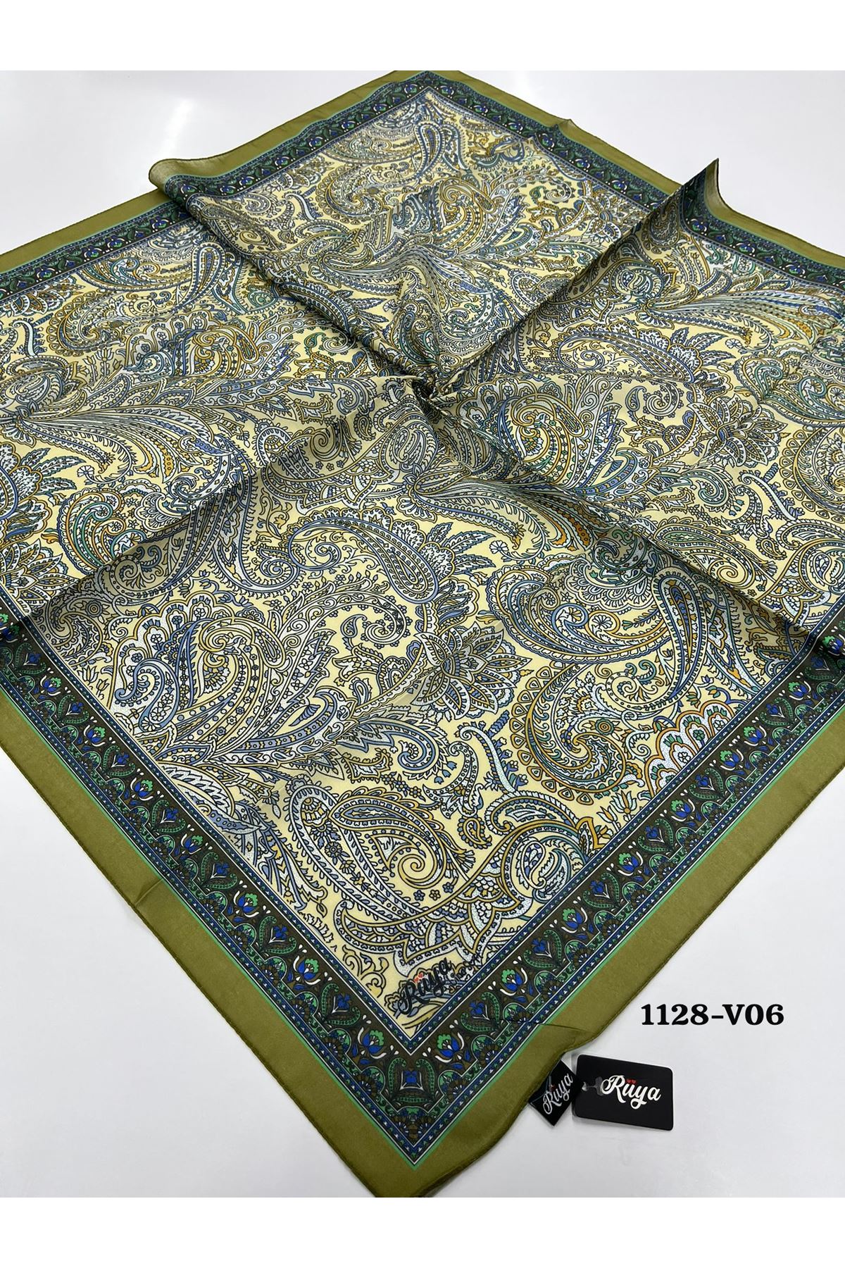 Rüya Lina Etnik Desen Soft Eşarp Kod: 1128 - V06