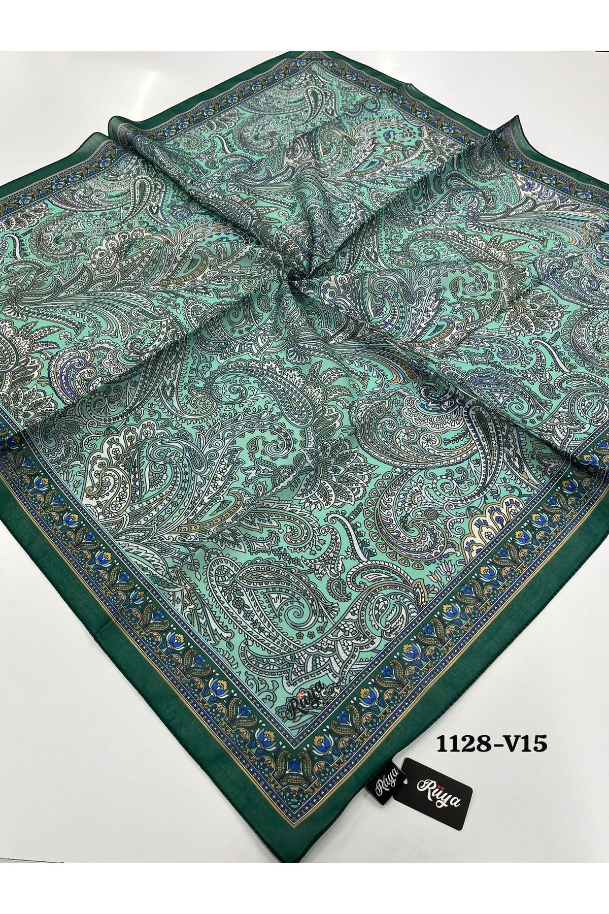 Rüya Lina Etnik Desen Soft Eşarp Kod: 1128 - V15