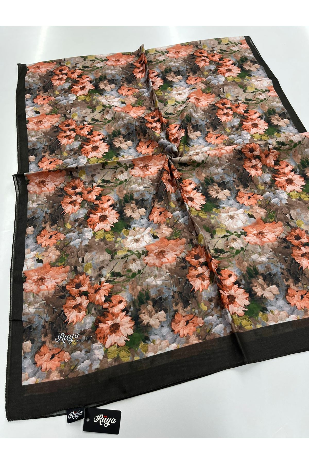  Çiçek Desen Rüya Aura Soft Şal  