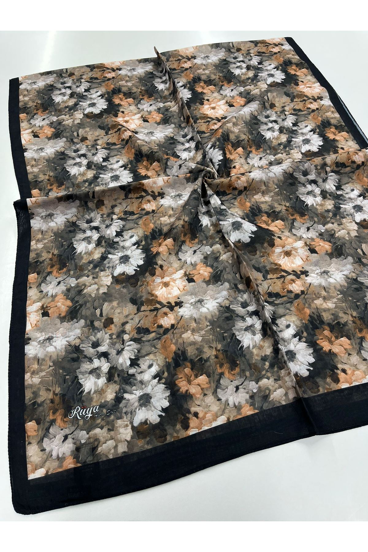  Çiçek Desen Rüya Aura Soft Şal  