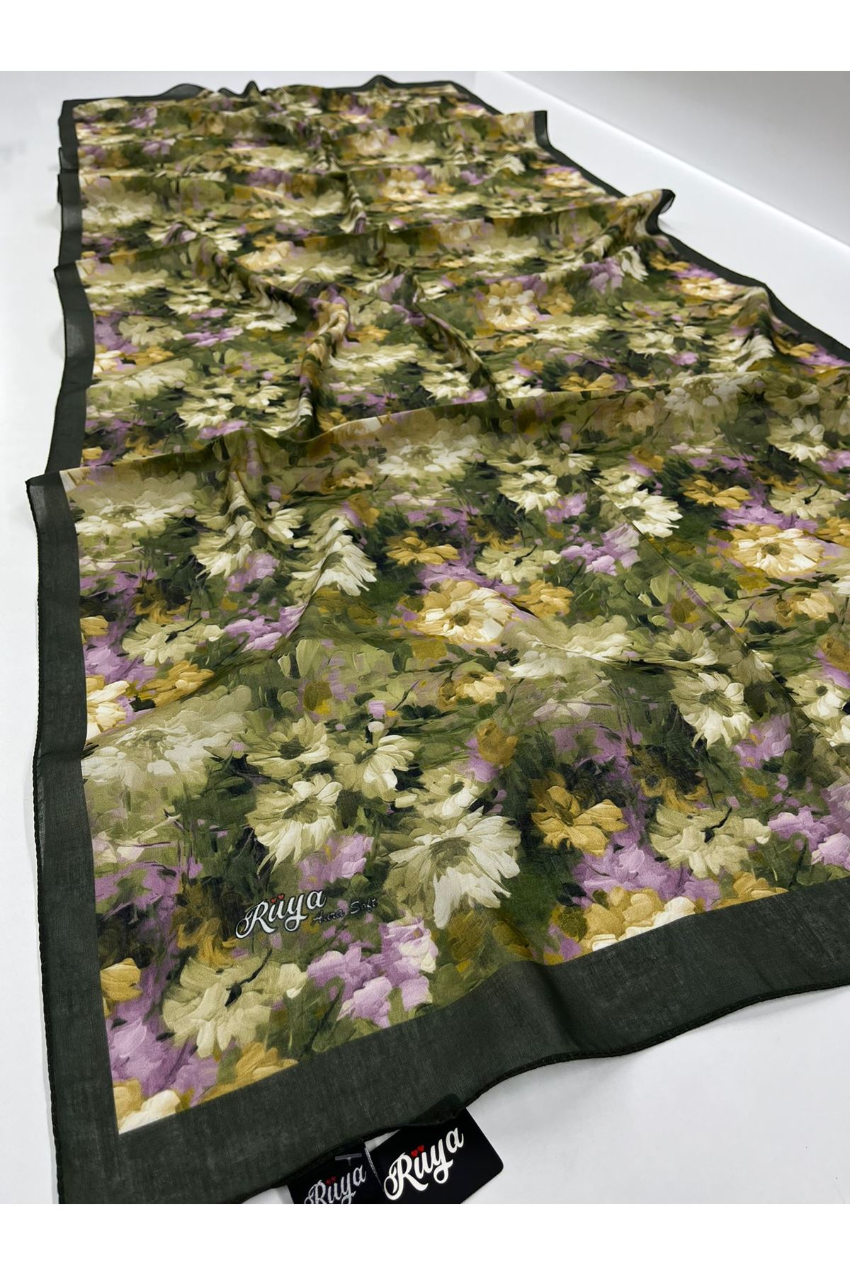  Çiçek Desen Rüya Aura Soft Şal  