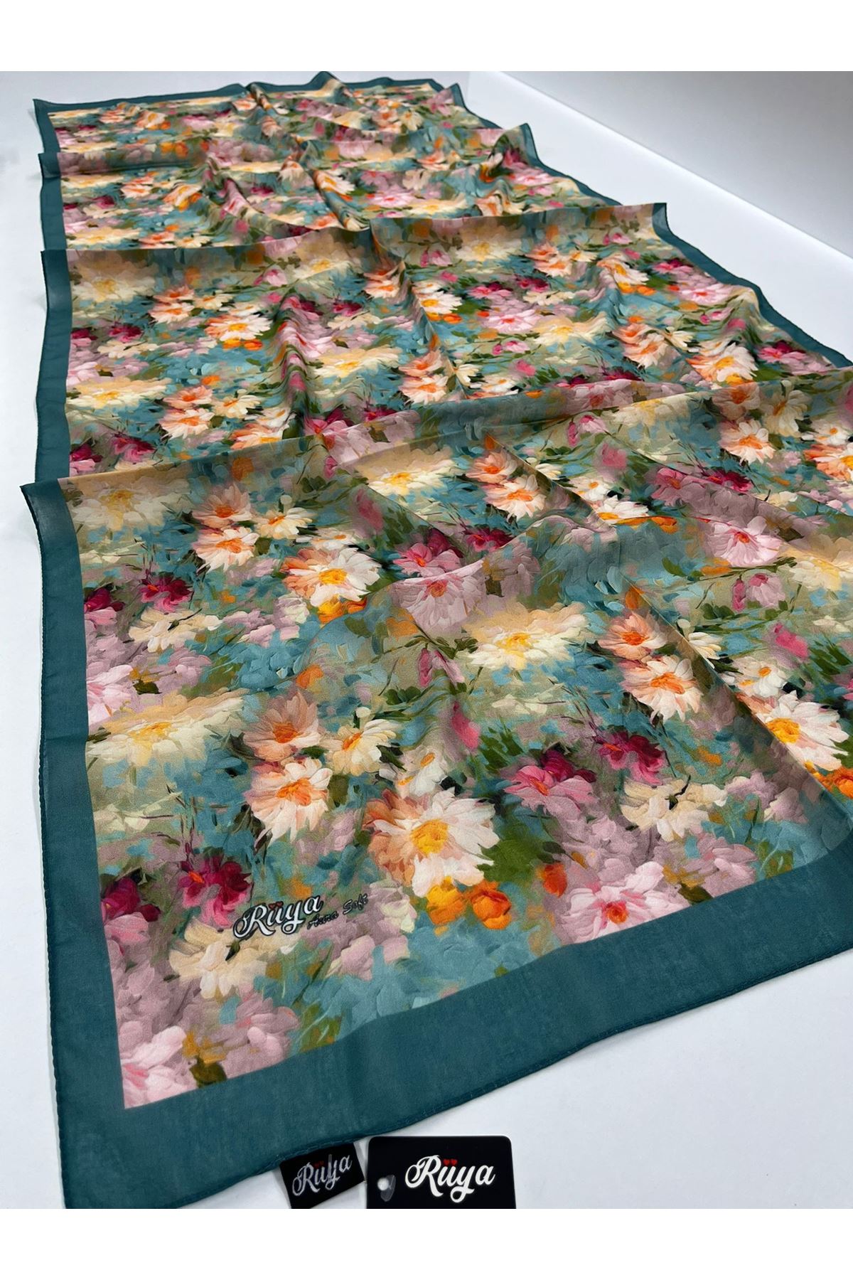  Çiçek Desen Rüya Aura Soft Şal 