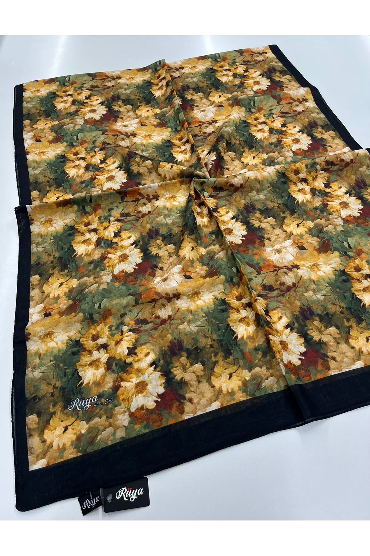  Çiçek Desen Rüya Aura Soft Şal 