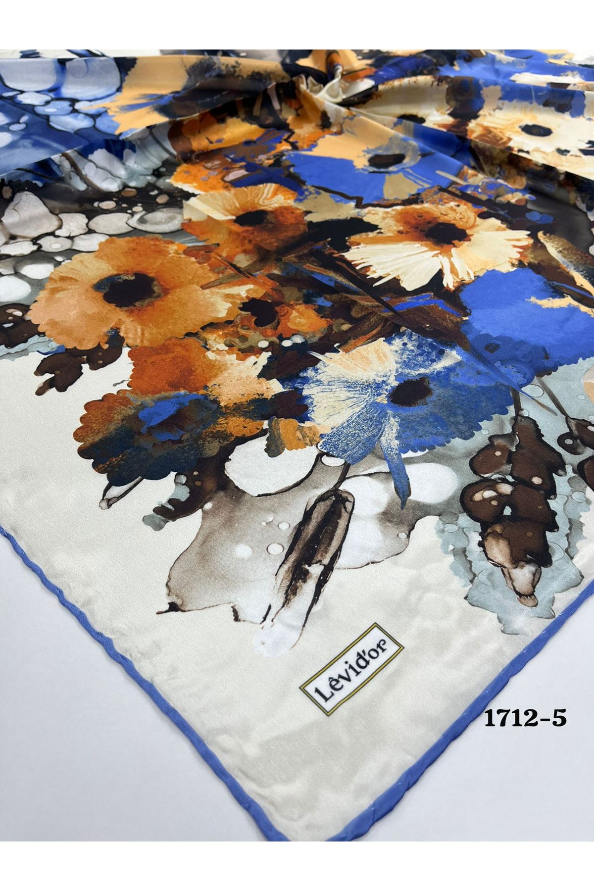 Levidor Hint İpeği Eşarp Kod: 1712 - 5
