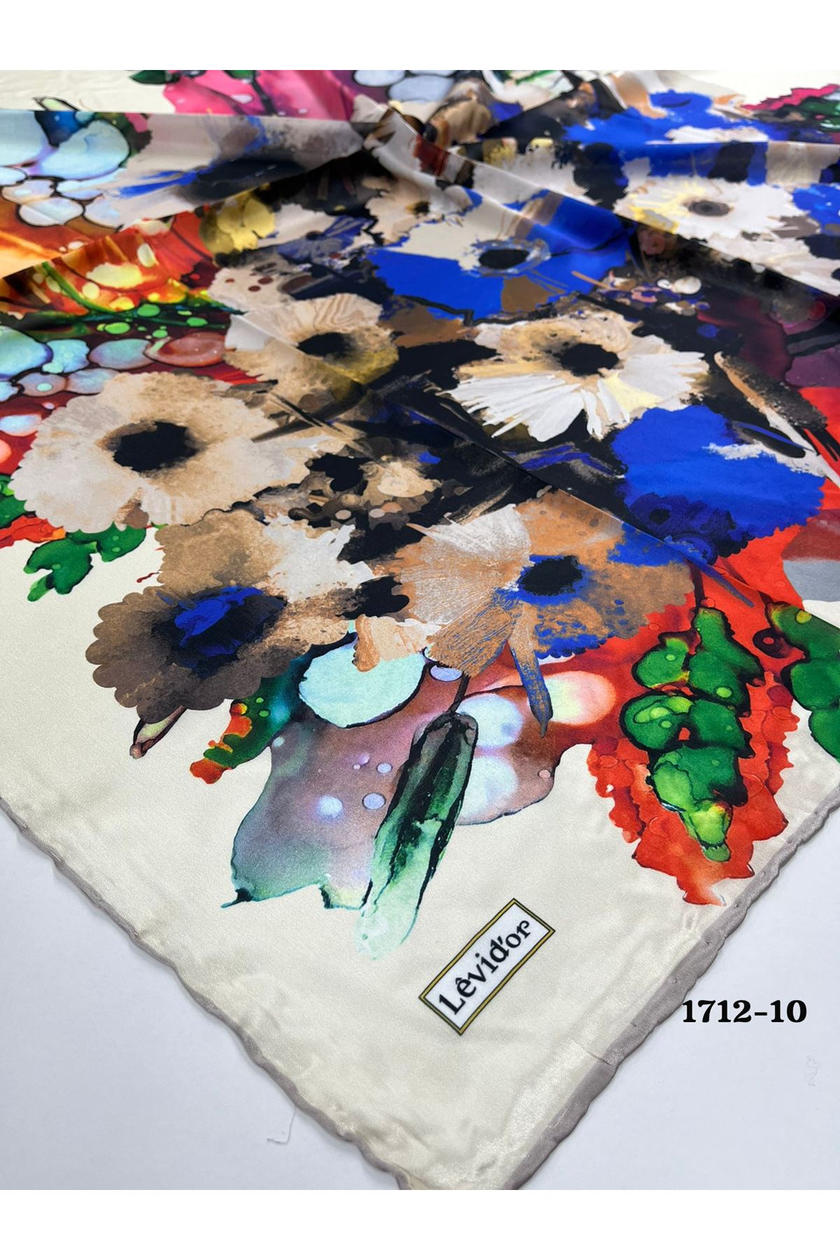 Levidor Hint İpeği Eşarp Kod: 1712 - 10