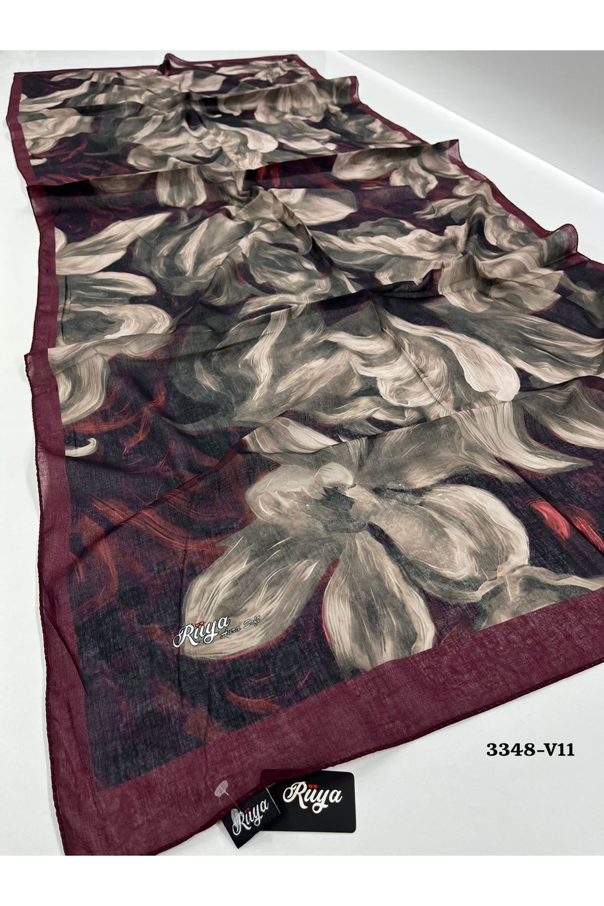  Rüya Batik Desen Aura Soft Şal Kod: 3348 - V11 
