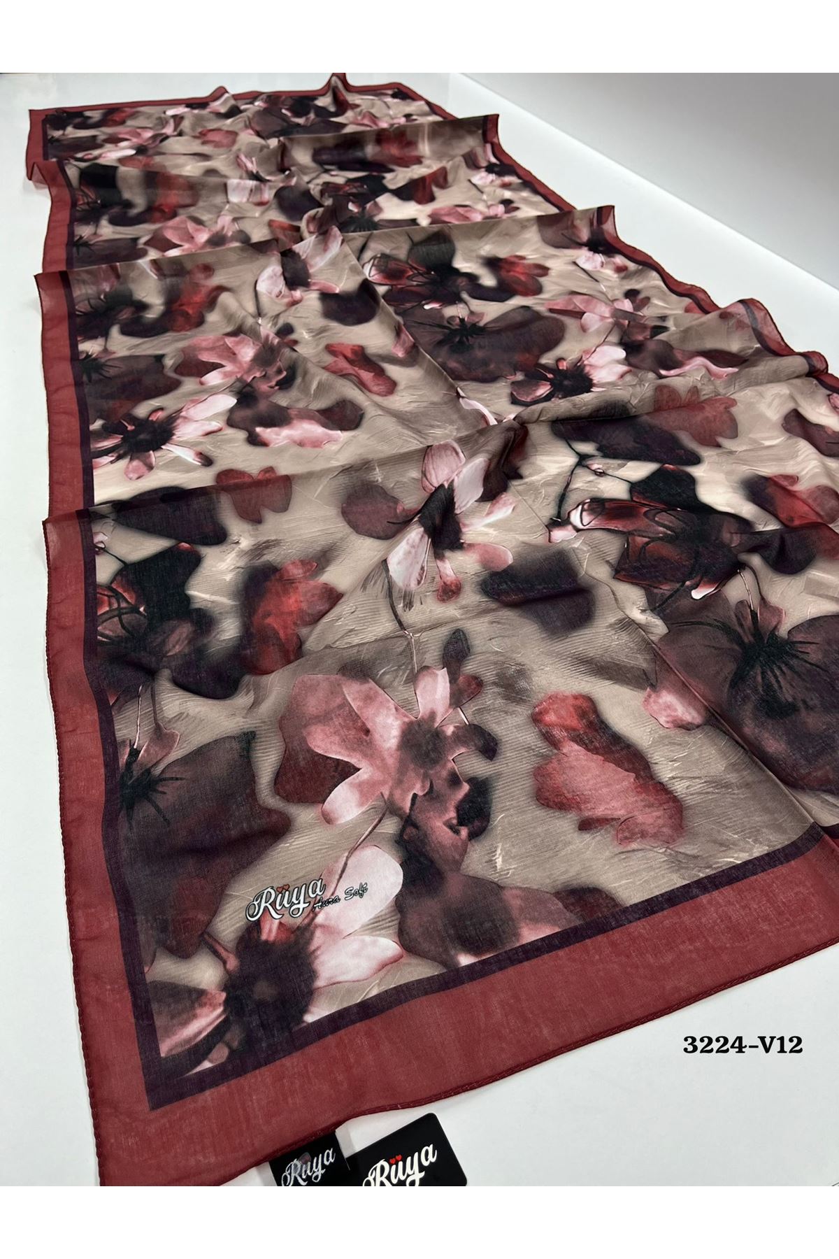  Rüya Aura Soft Şal Kod: 3224 - V12