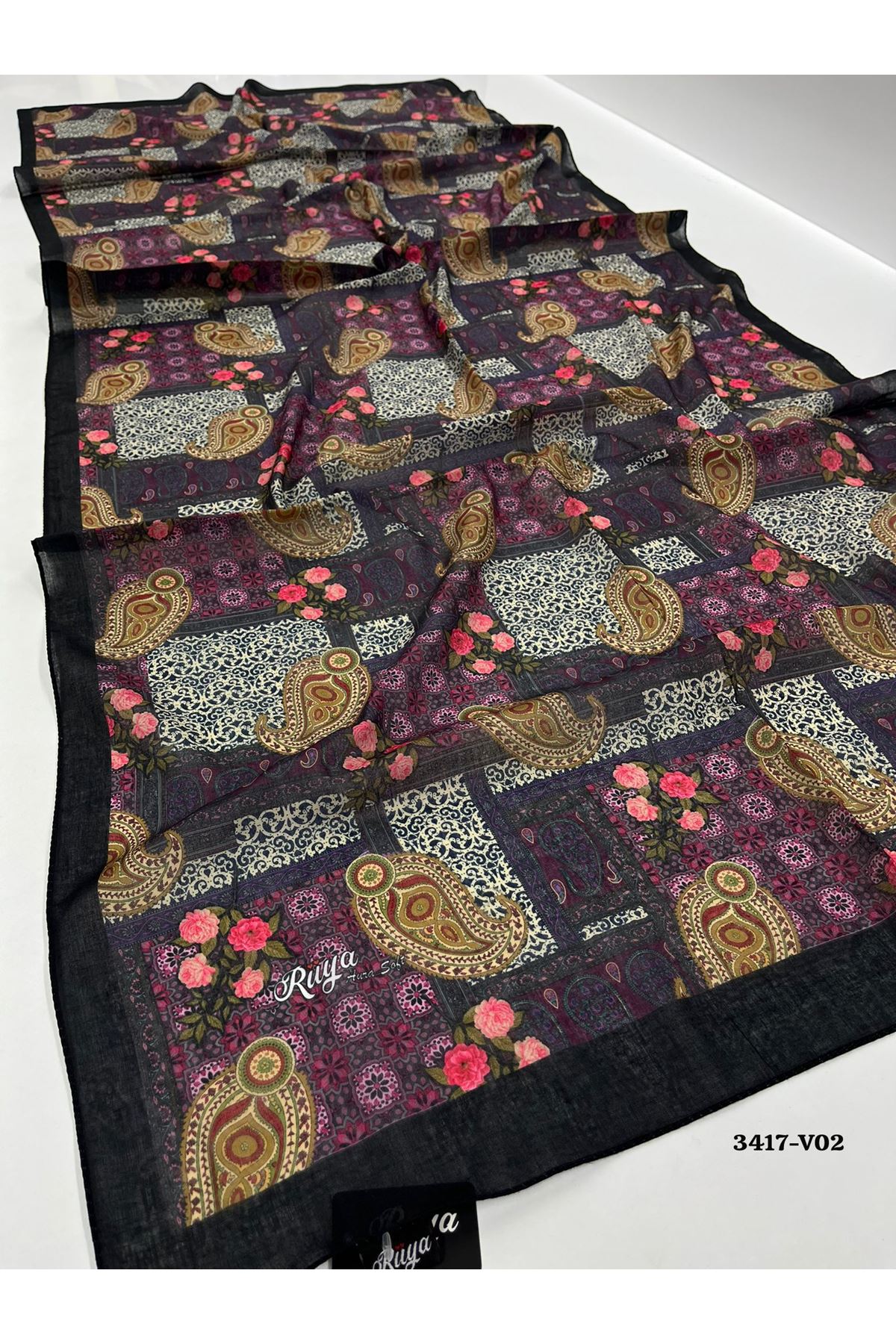  Rüya Aura Soft Şal Kod: 3417 - V02