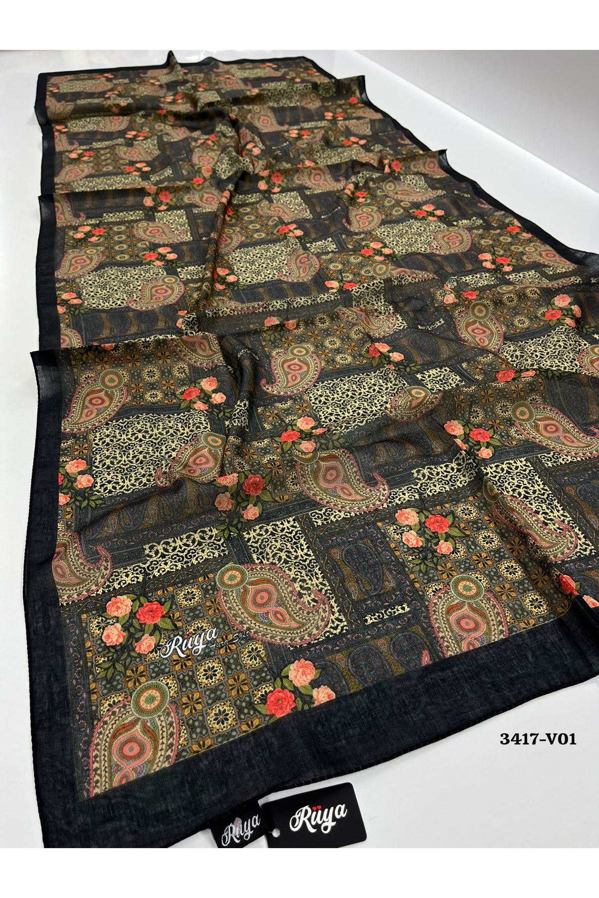  Rüya Aura Soft Şal Kod: 3417 - V01