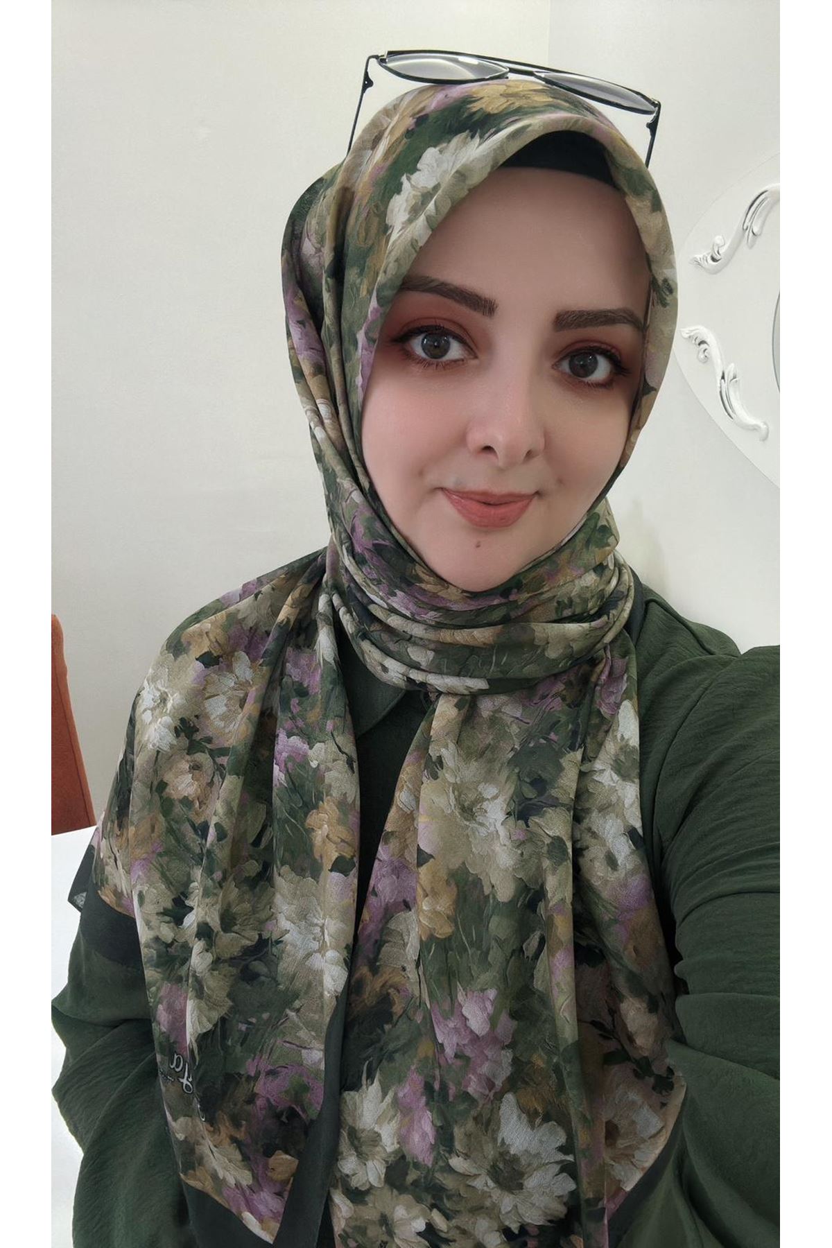  Çiçek Desen Rüya Aura Soft Şal  