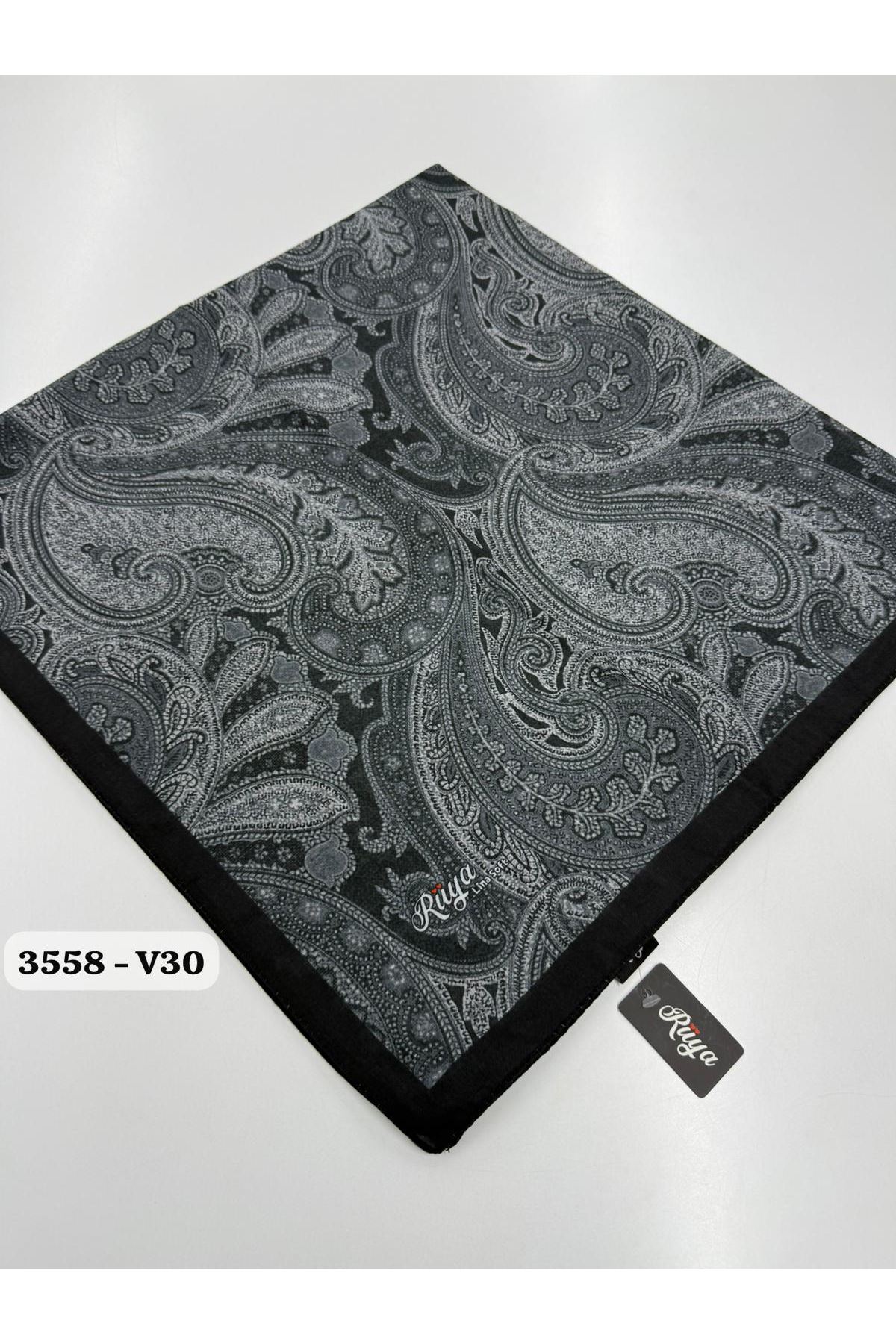 Rüya Lina Etnik Desen Soft Eşarp Kod: 3558 - V30