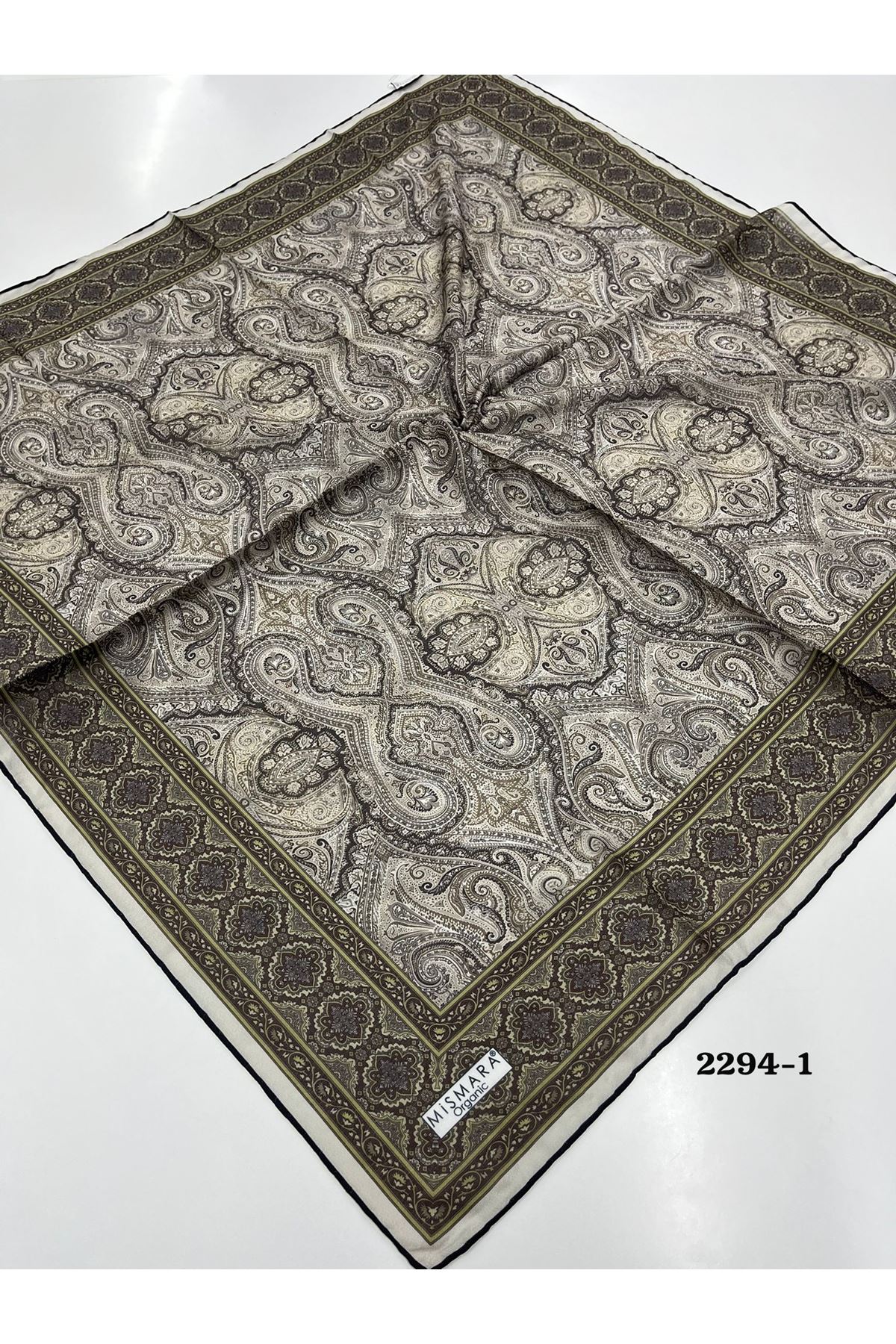 Bohem Desen Organik  Eşarp Kod: 2294 - 1