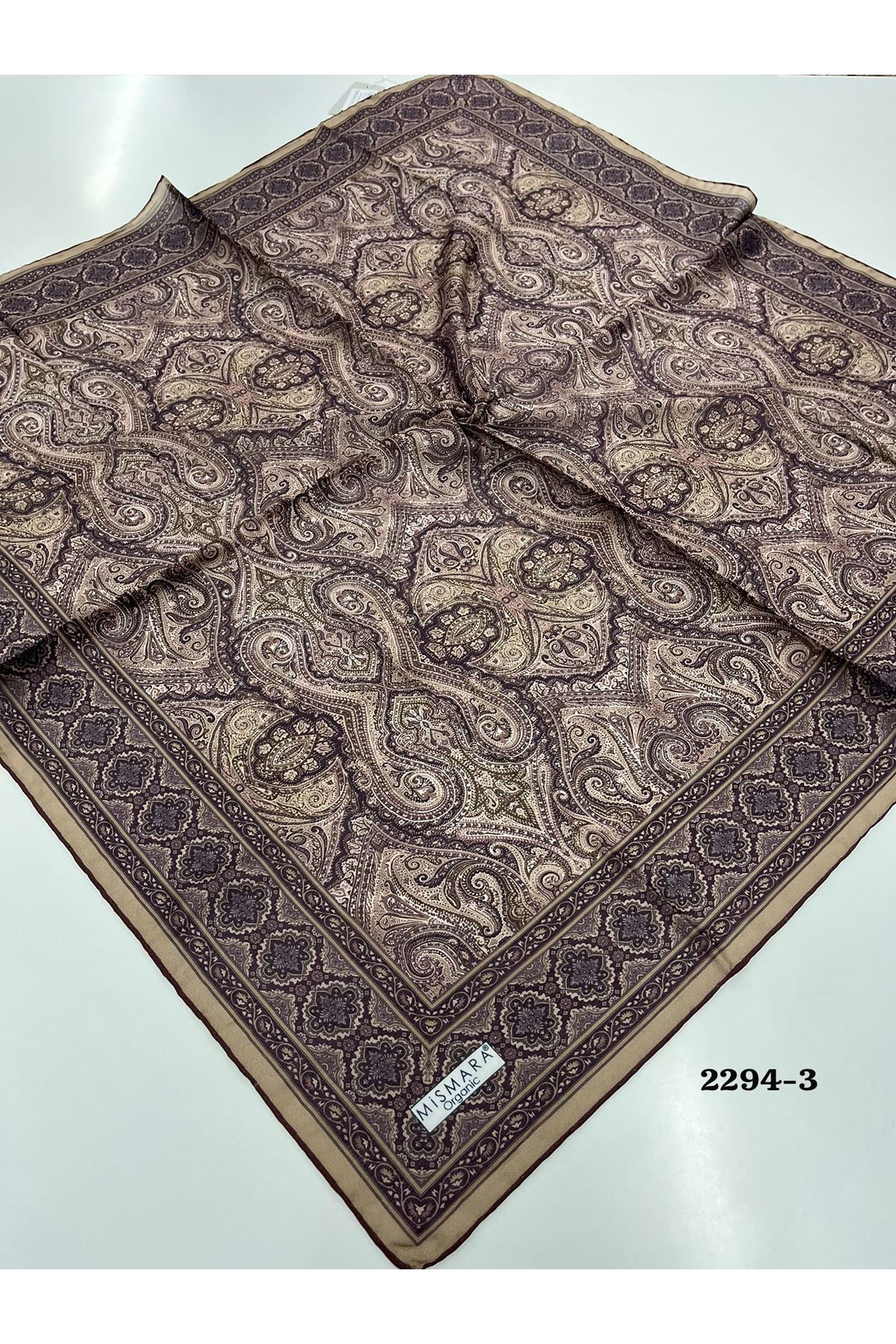 Bohem Desen Organik  Eşarp Kod: 2294 - 3