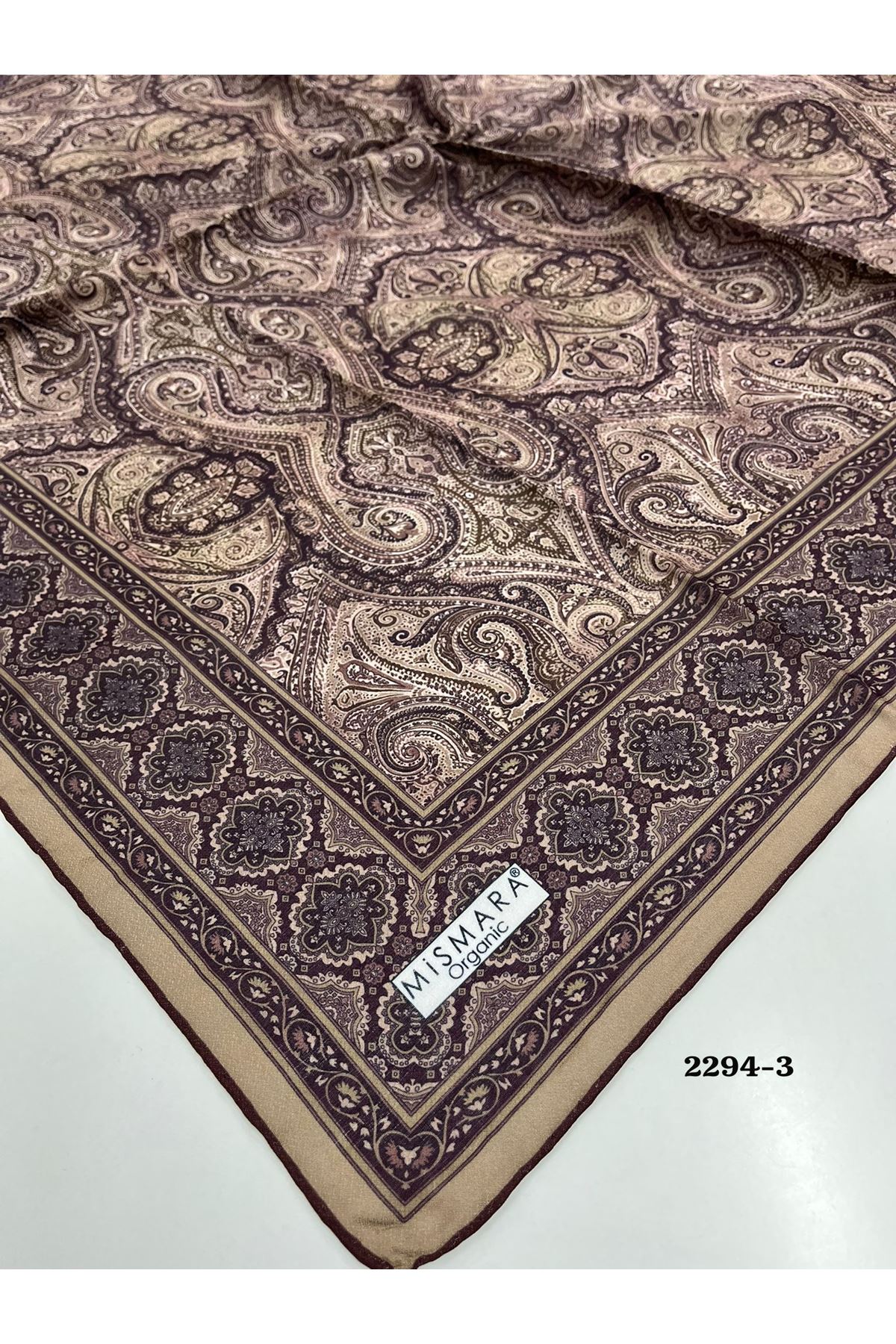 Bohem Desen Organik  Eşarp Kod: 2294 - 3