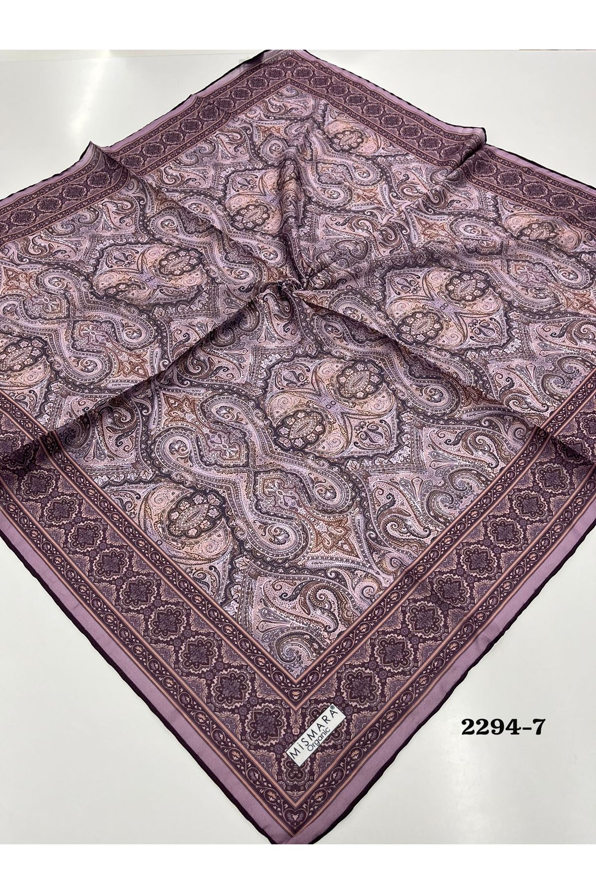 Bohem Desen Organik  Eşarp Kod: 2294 - 7