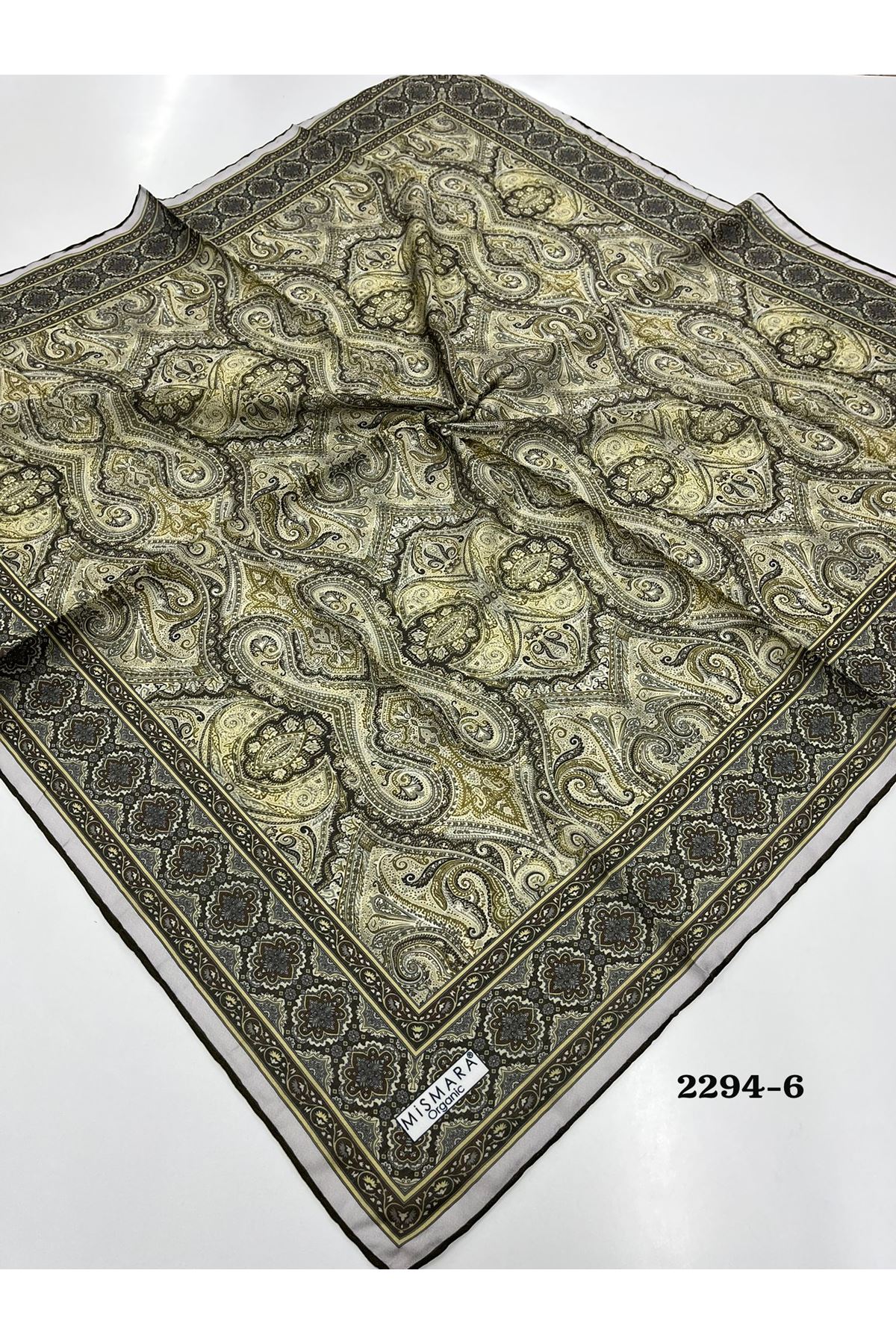 Bohem Desen Organik  Eşarp Kod: 2294 - 6