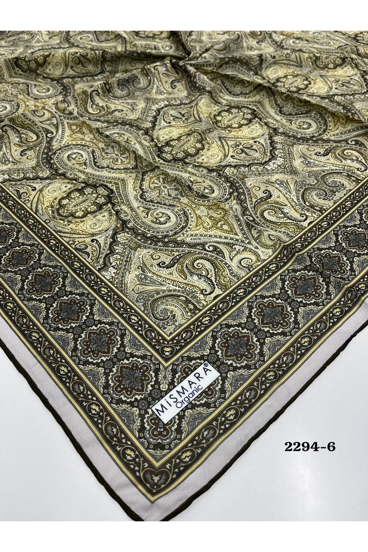 Bohem Desen Organik  Eşarp Kod: 2294 - 6