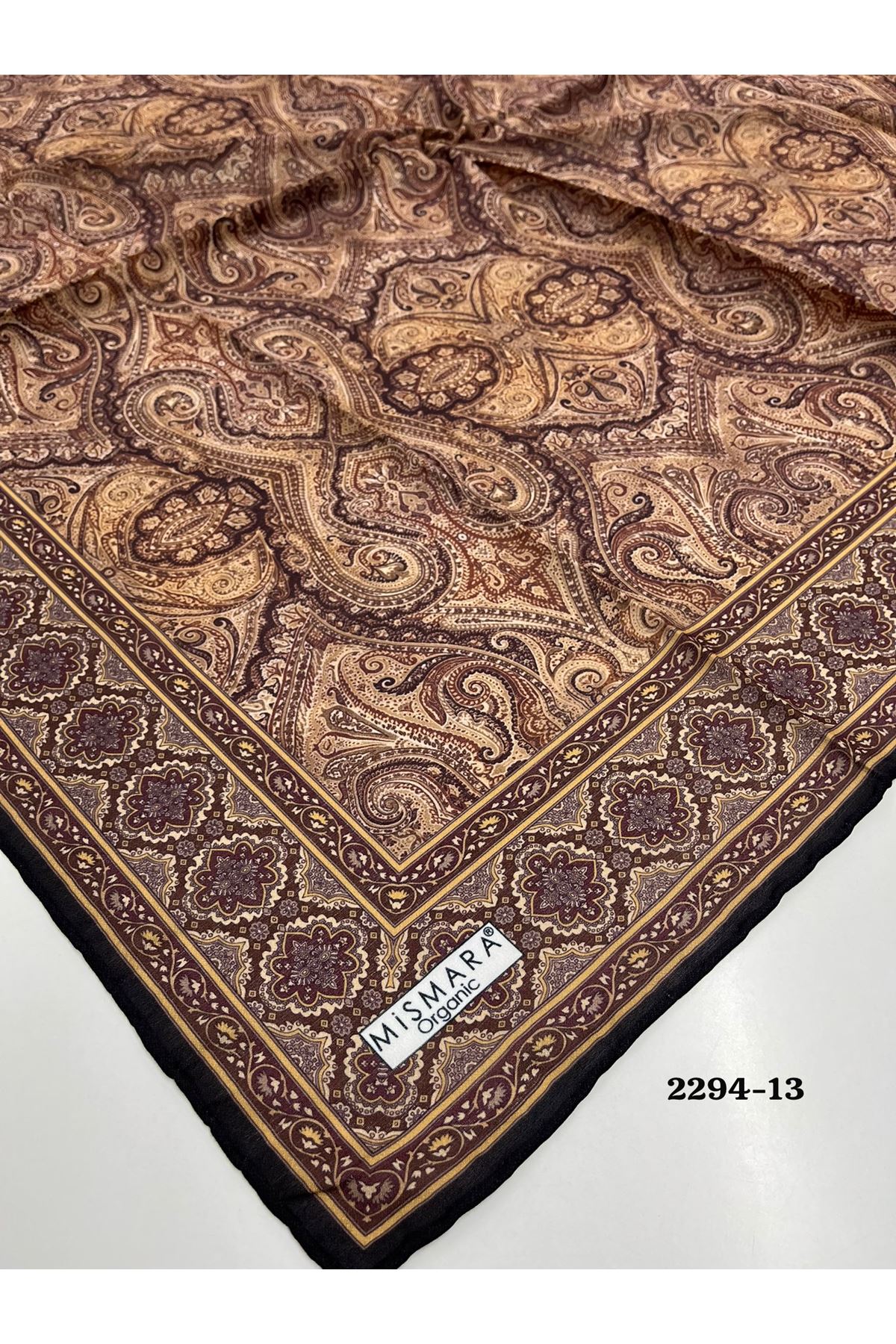 Bohem Desen Organik  Eşarp Kod: 2294 - 13