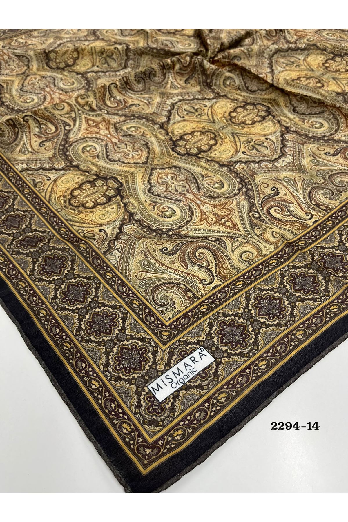 Bohem Desen Organik  Eşarp Kod: 2294 - 14