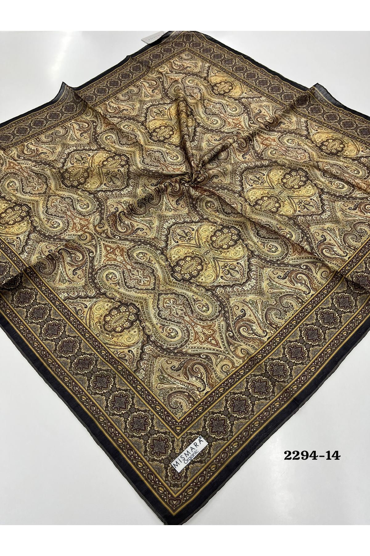 Bohem Desen Organik  Eşarp Kod: 2294 - 14