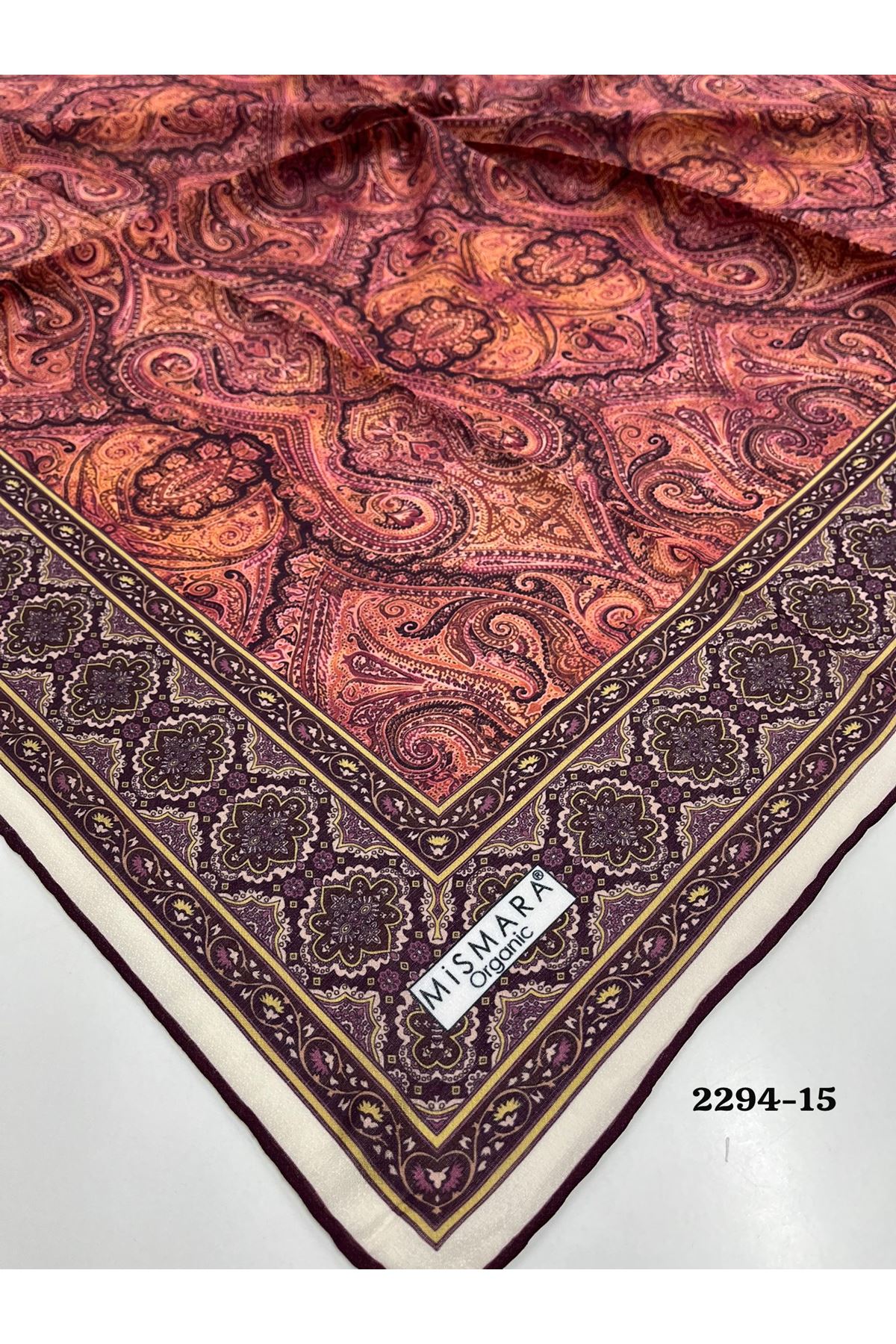 Bohem Desen Organik  Eşarp Kod: 2294 - 15