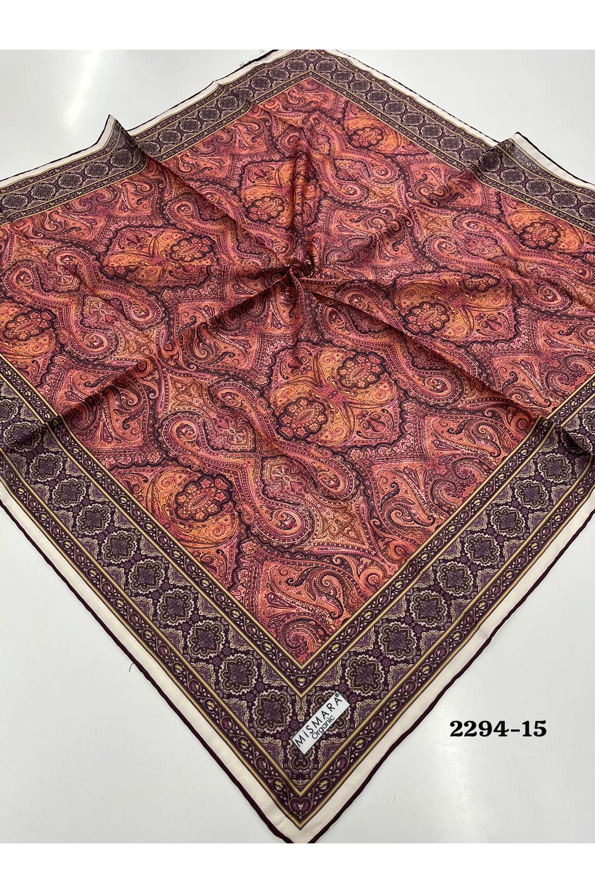 Bohem Desen Organik  Eşarp Kod: 2294 - 15