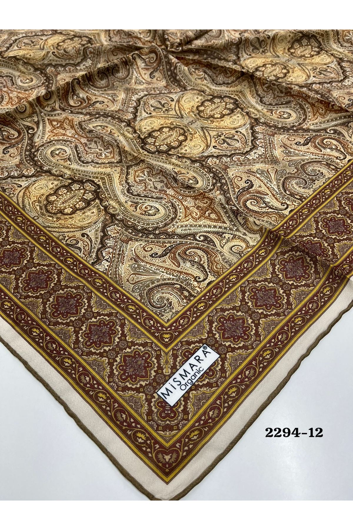 Bohem Desen Organik  Eşarp Kod: 2294 - 12