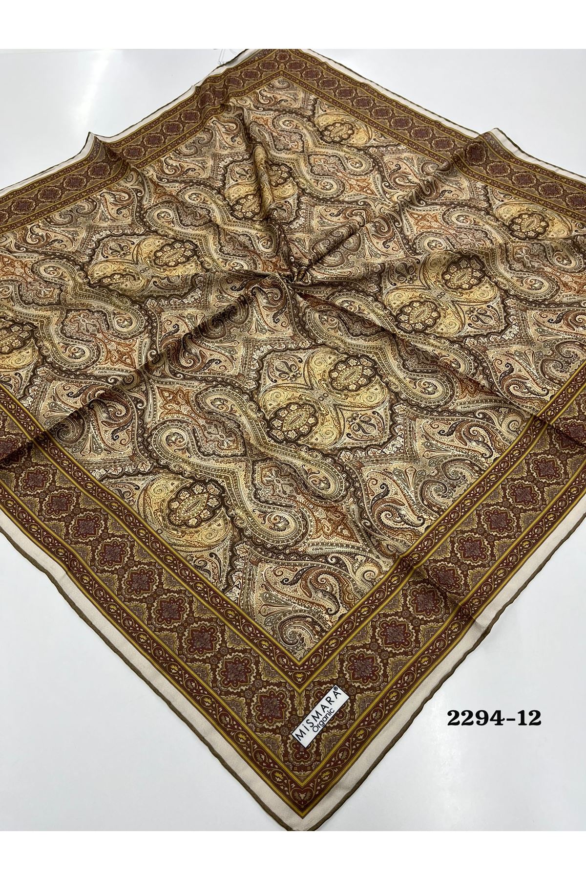 Bohem Desen Organik  Eşarp Kod: 2294 - 12