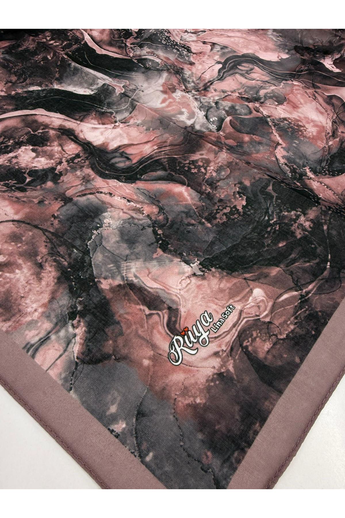 Rüya Lina Alsu Desen Soft Eşarp Kod: 3570 - V27