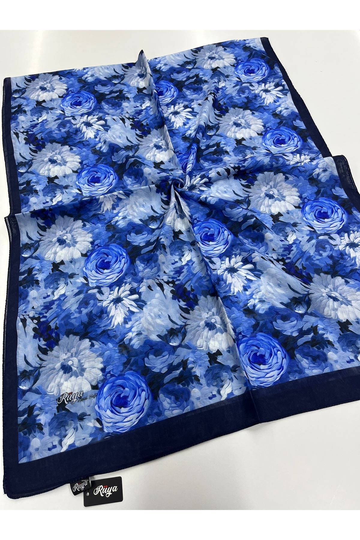 Şakayık Desen Rüya Aura Soft Şal