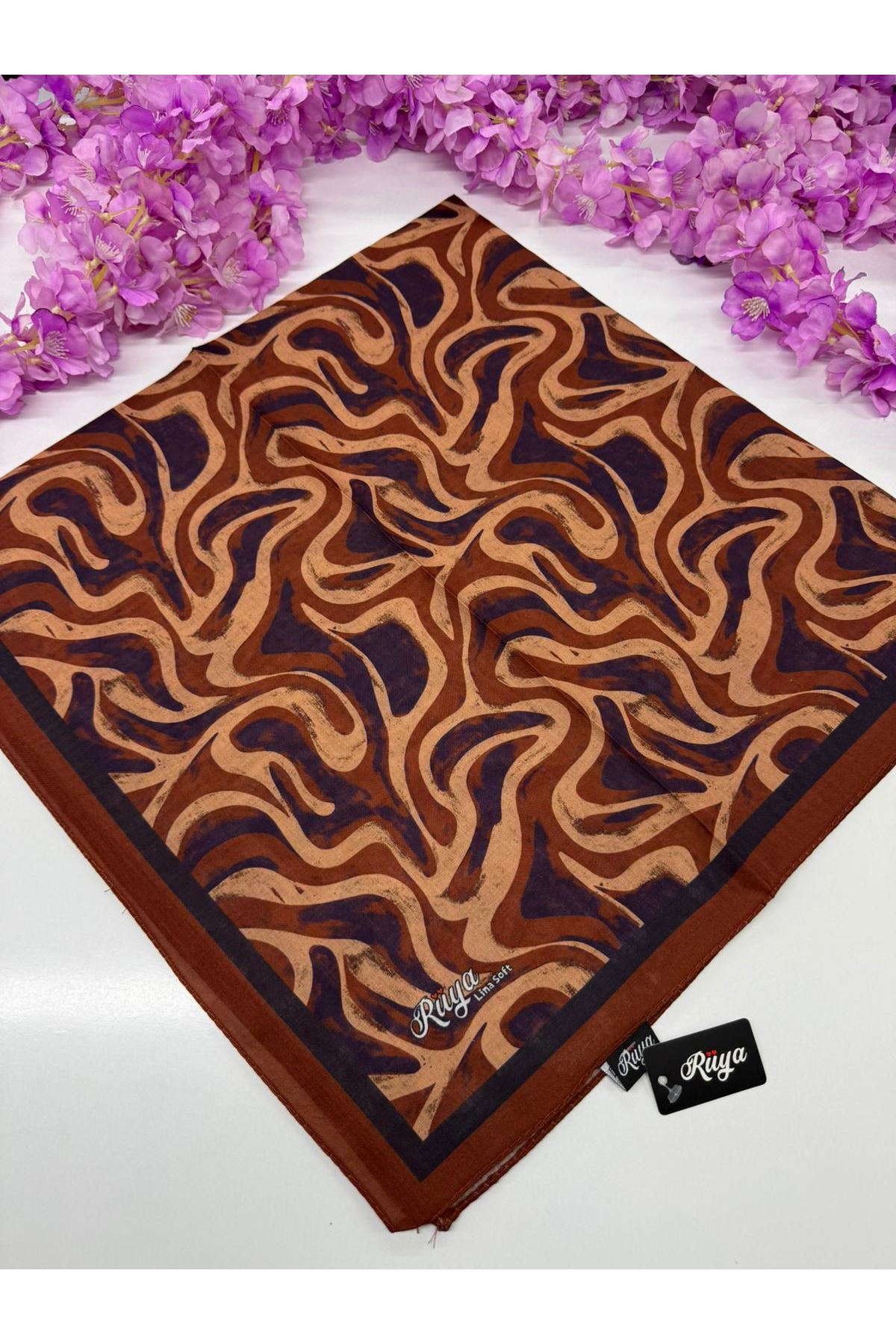 Rüya Lina Suyolu Desen Soft Eşarp Kod : 4218