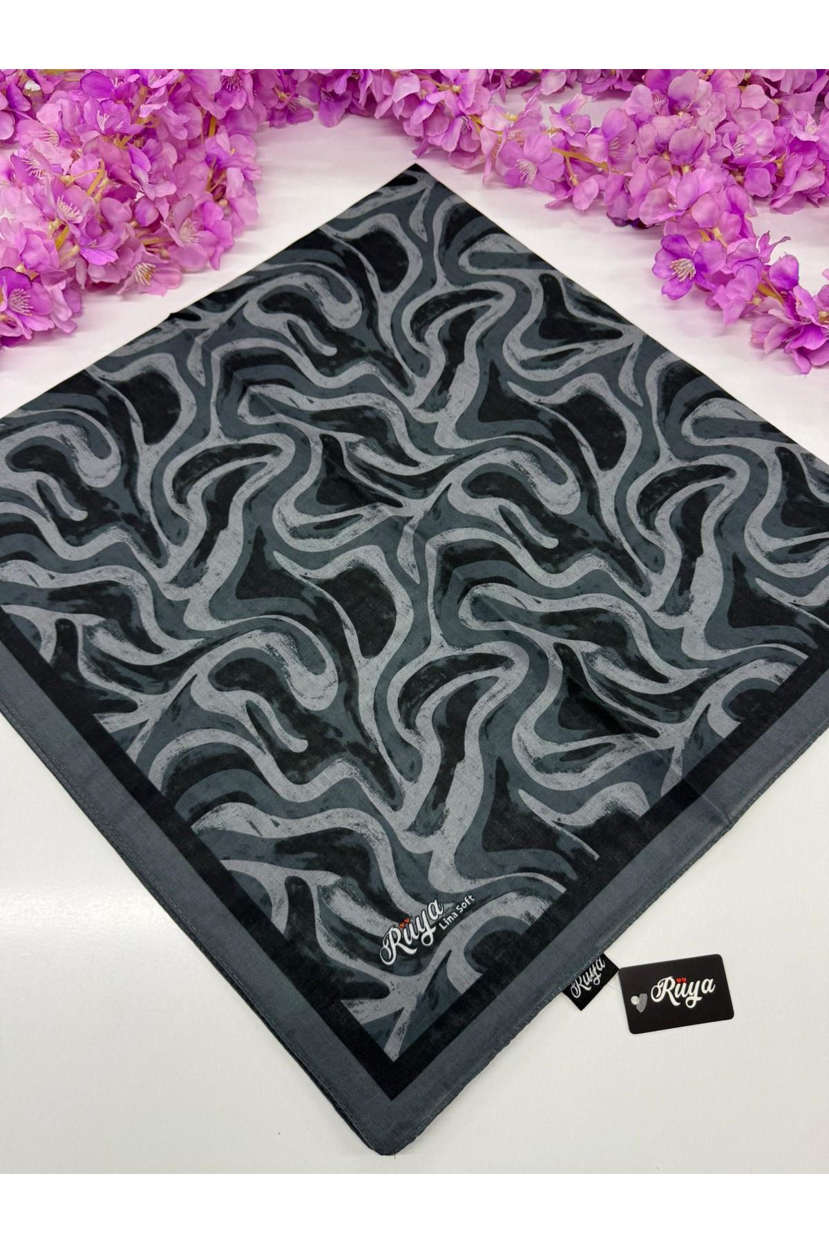 Rüya Lina Suyolu Desen Soft Eşarp Kod : 4218