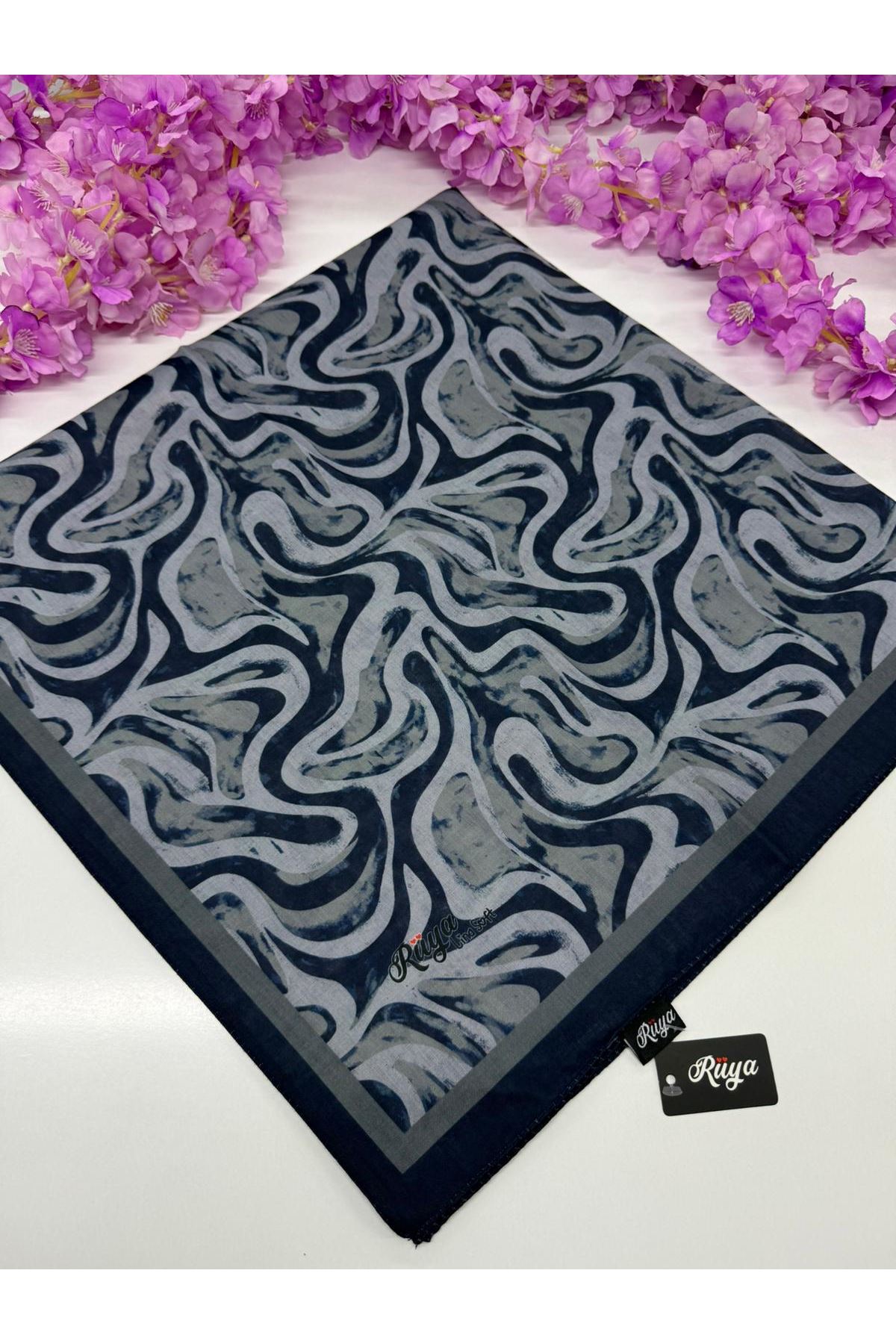 Rüya Lina Suyolu Desen Soft Eşarp Kod : 4218 