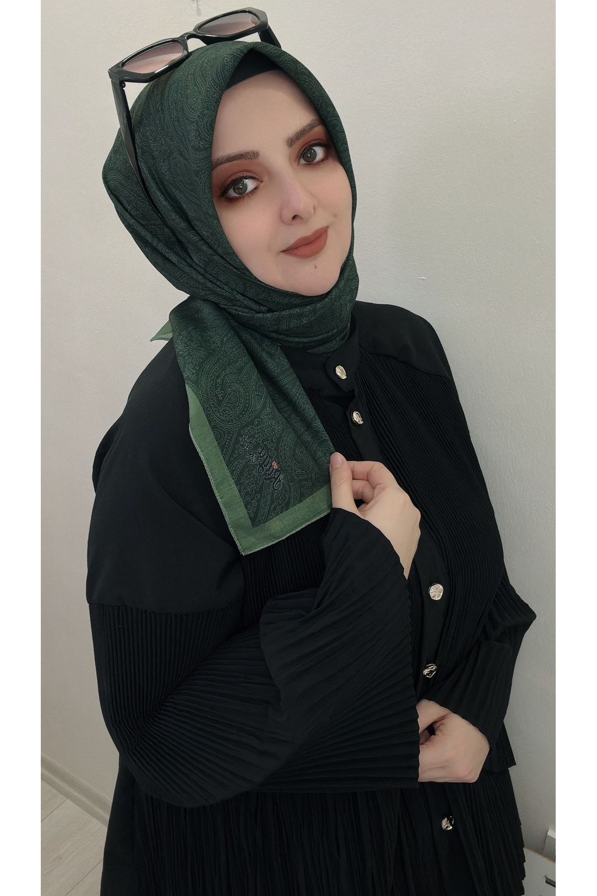 Rüya Lina Etnik Desen Soft Eşarp Kod: 0203 - V03  