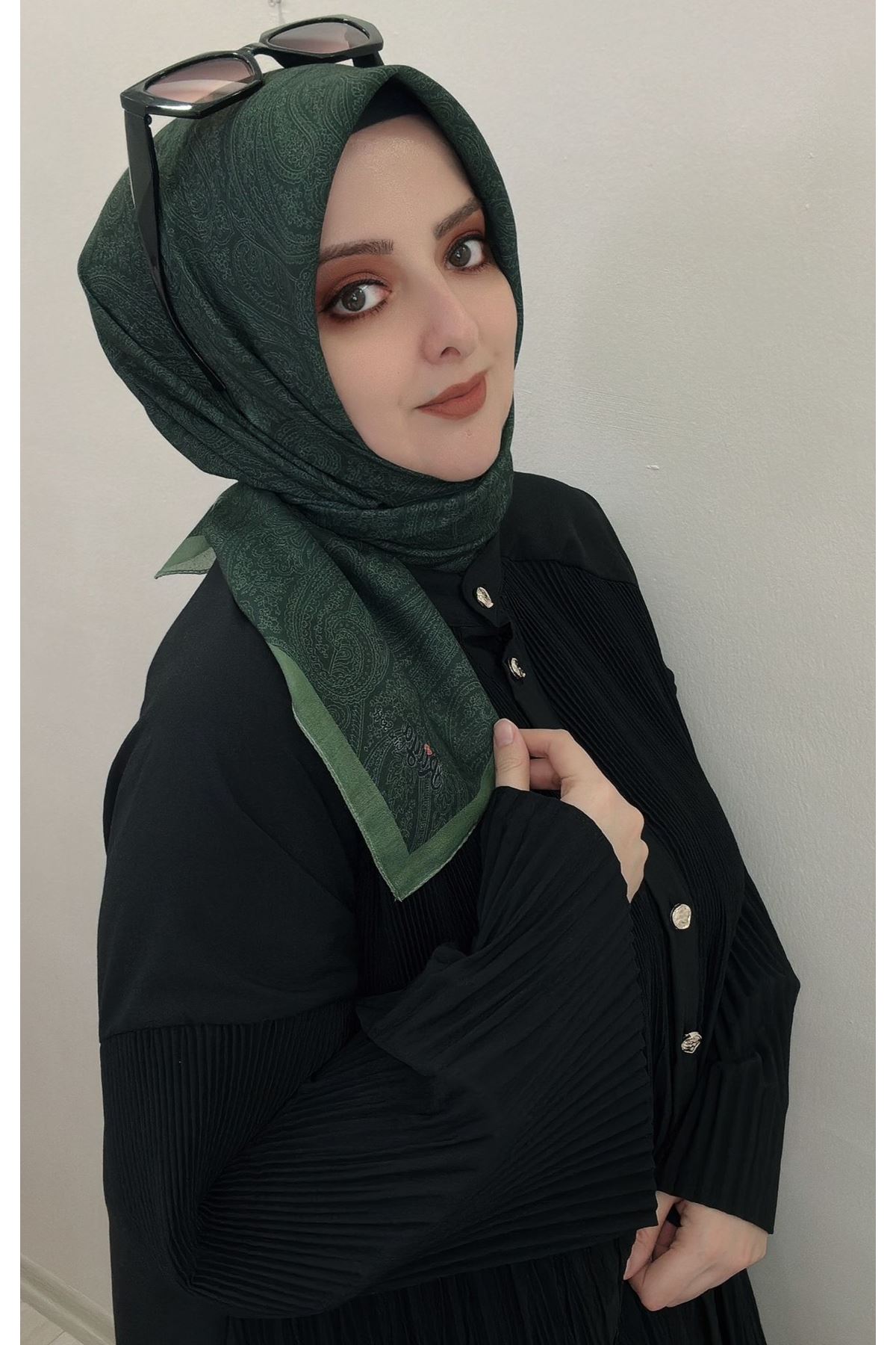 Rüya Lina Etnik Desen Soft Eşarp Kod: 0203 - V03  