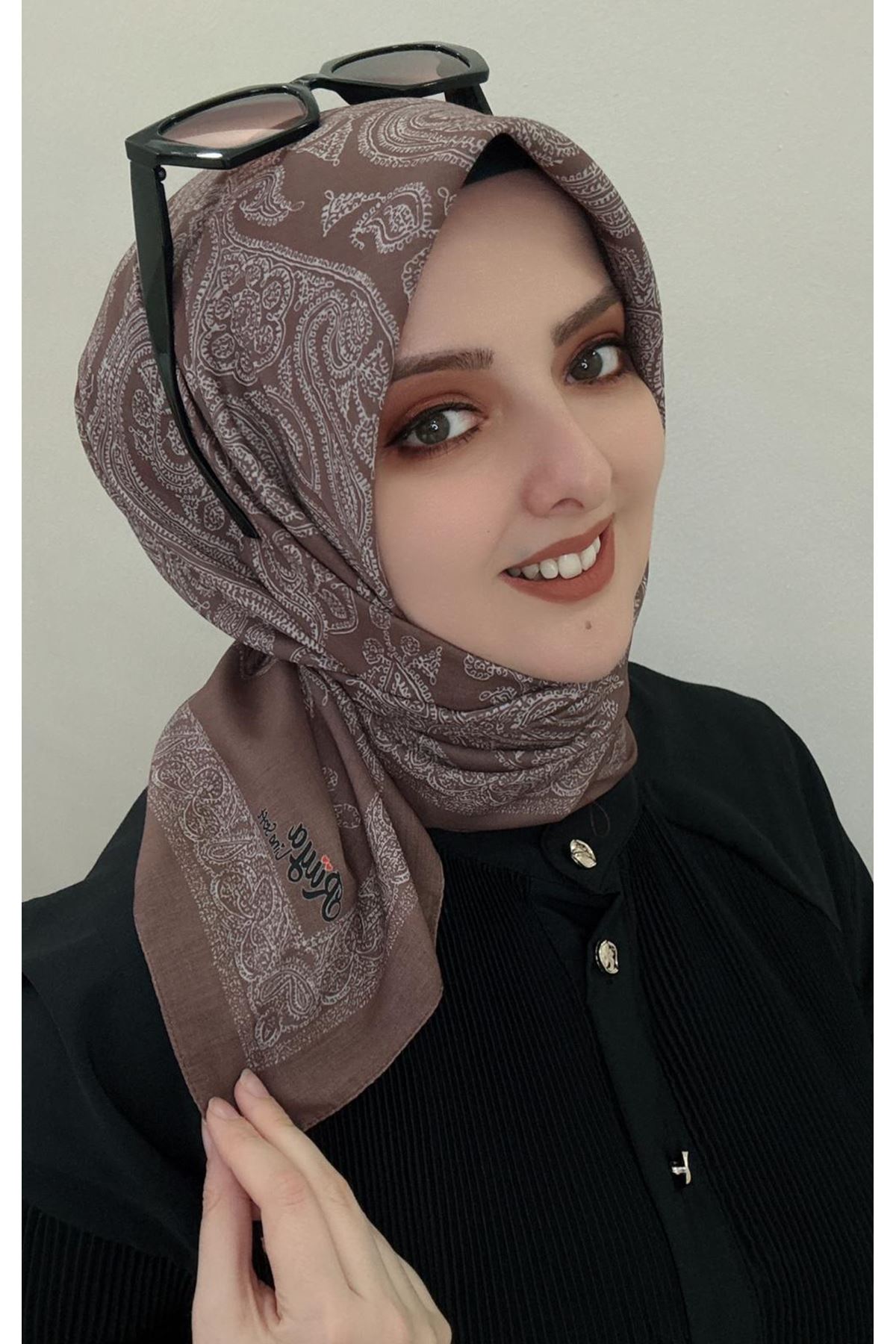 Rüya Lina Dantel Desen Soft Eşarp  