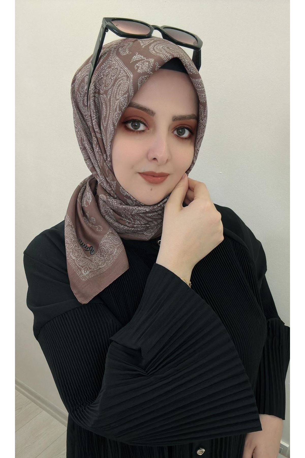 Rüya Lina Dantel Desen Soft Eşarp  