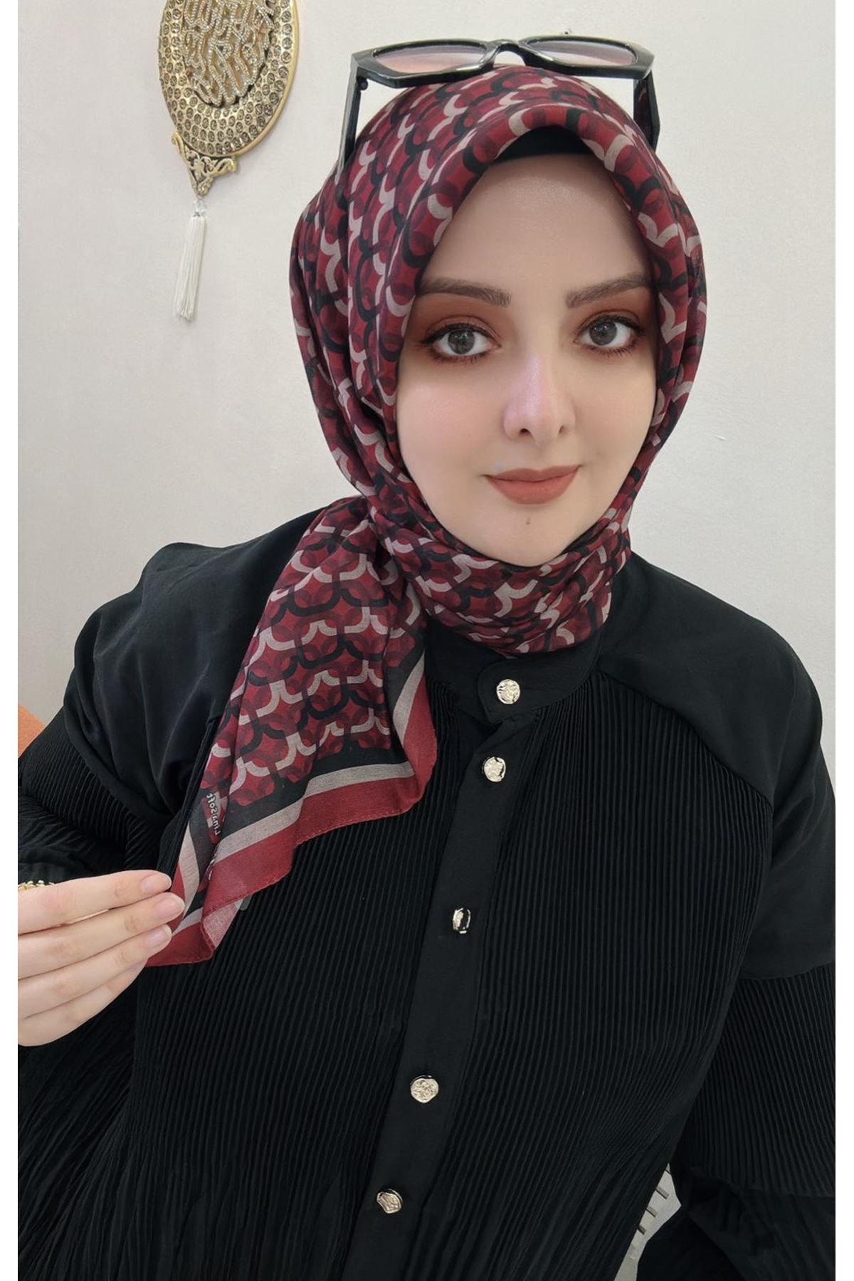 Rüya Lina Döngü Desen Soft Eşarp 